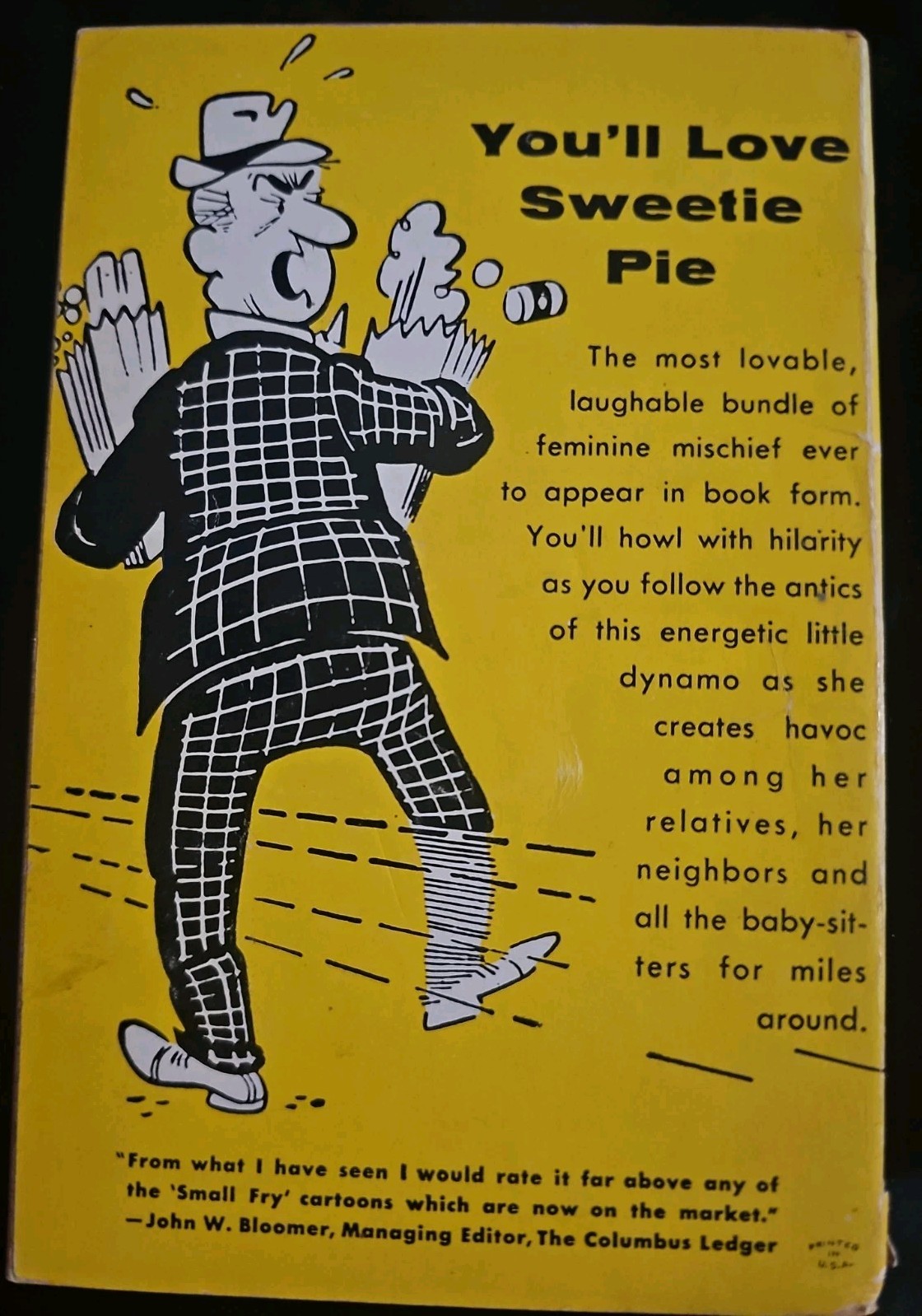 Vintage Sweetie Pie Paperback Book 1955 Comics Nadine Seltzer Berkley Edition