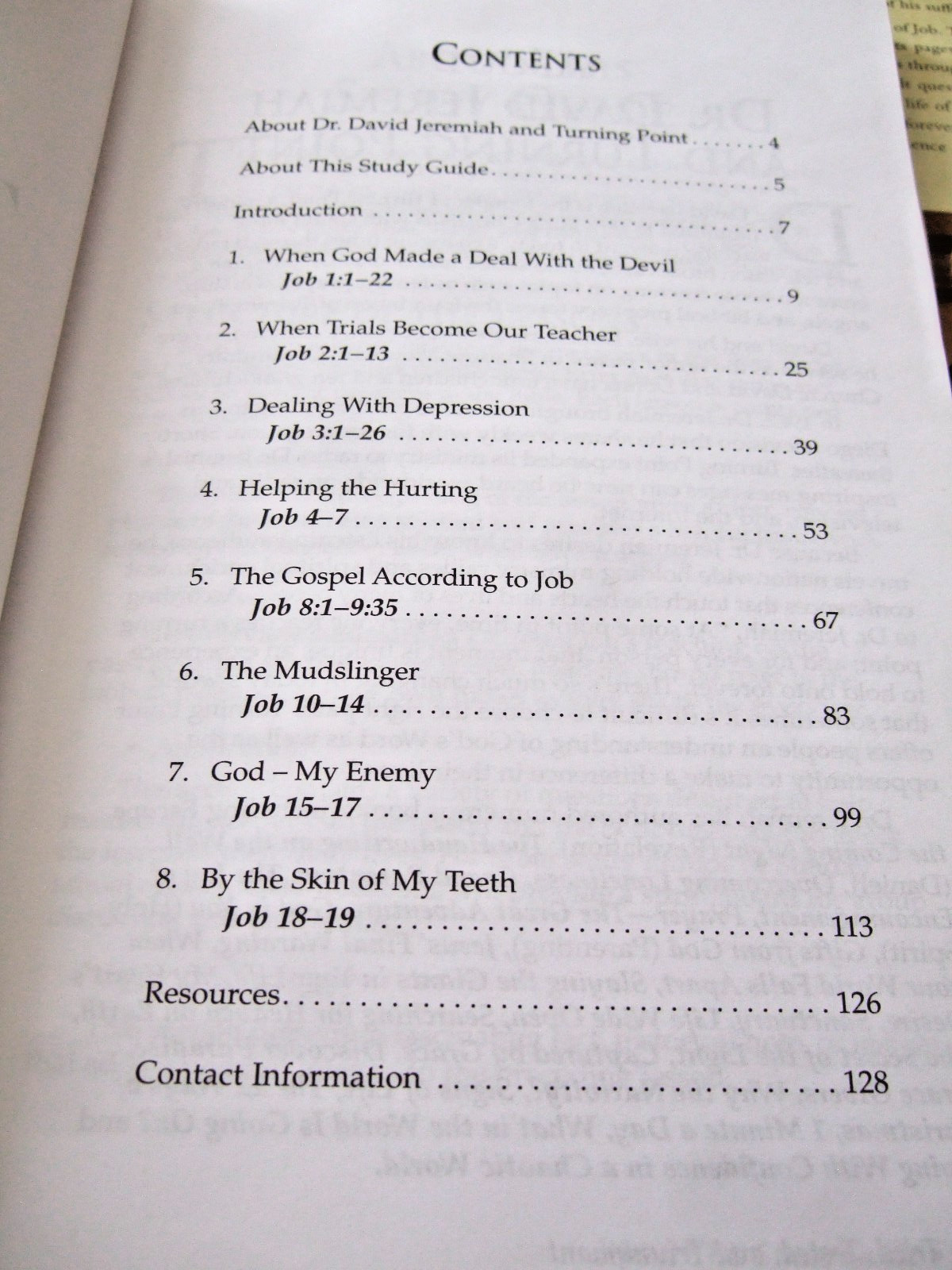 DR. DAVID JEREMIAH STUDY GUIDES TRIED, TESTED & TRIUMPHANT 2010 VOL 1-2 +CD