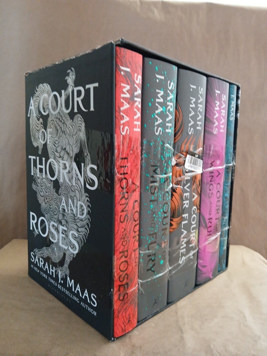 Sarah J. Maas: Court of Thorns and Roses Hardcover Set USED SEE DESCRIPTION