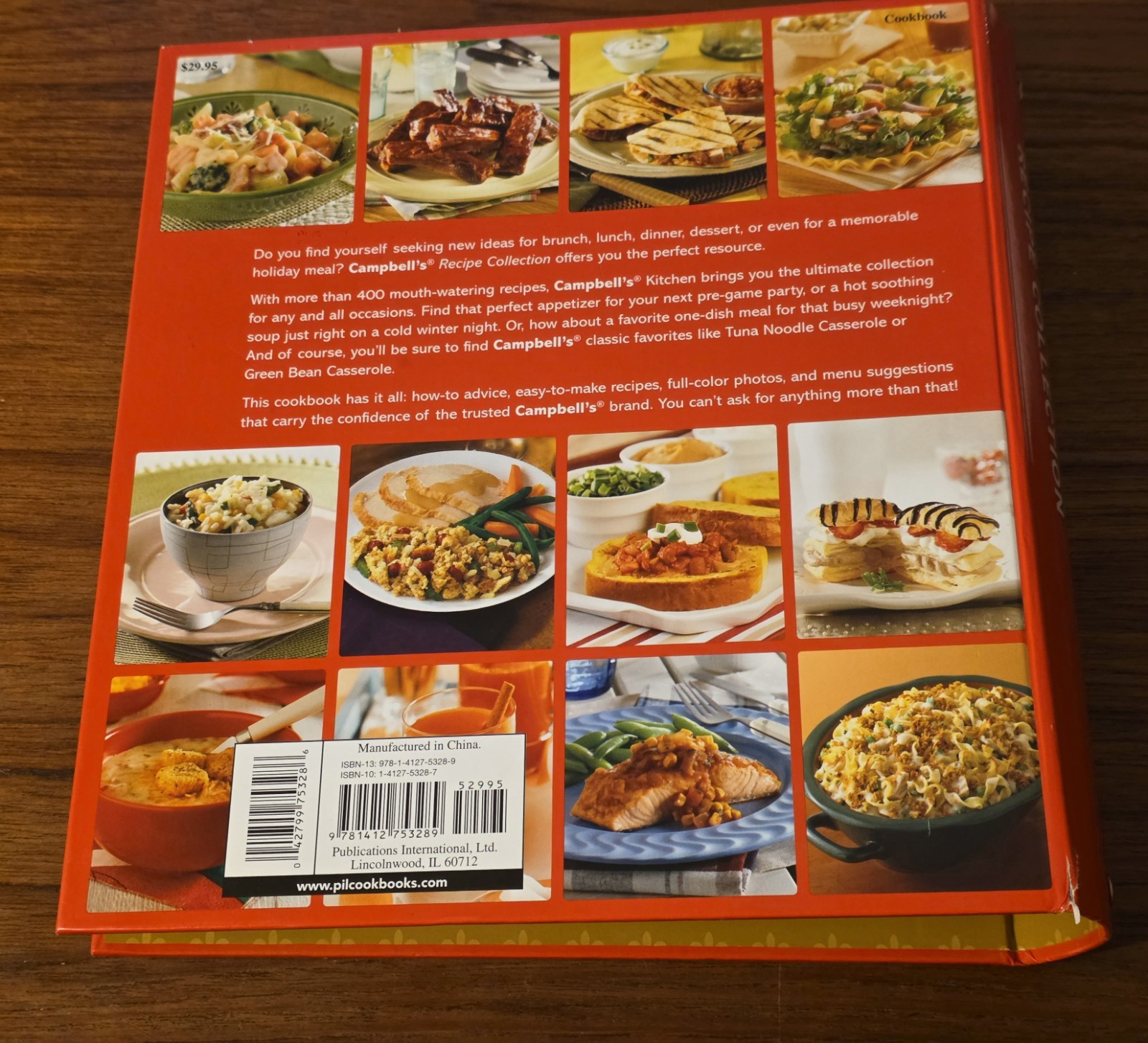 “Campbell’s Recipe Collection” HC 2009