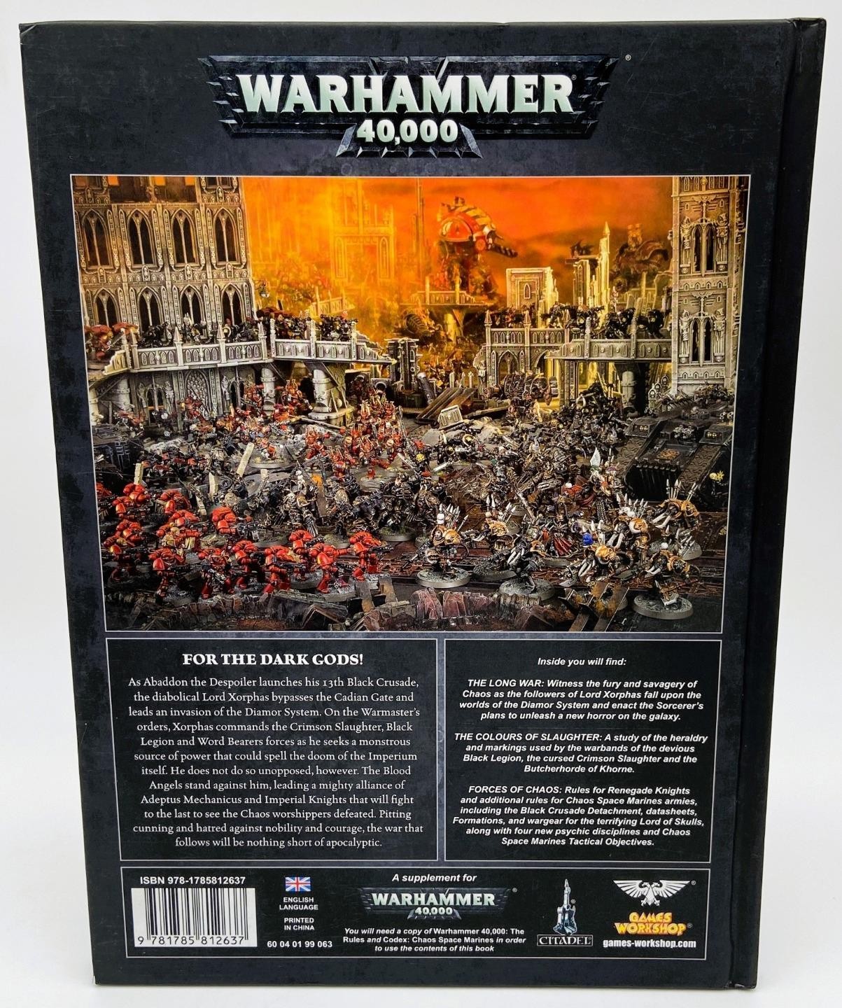 Warhammer Lot of 5 HC Books: Apocalypse Escalation Traitor’s Psychic Awakening