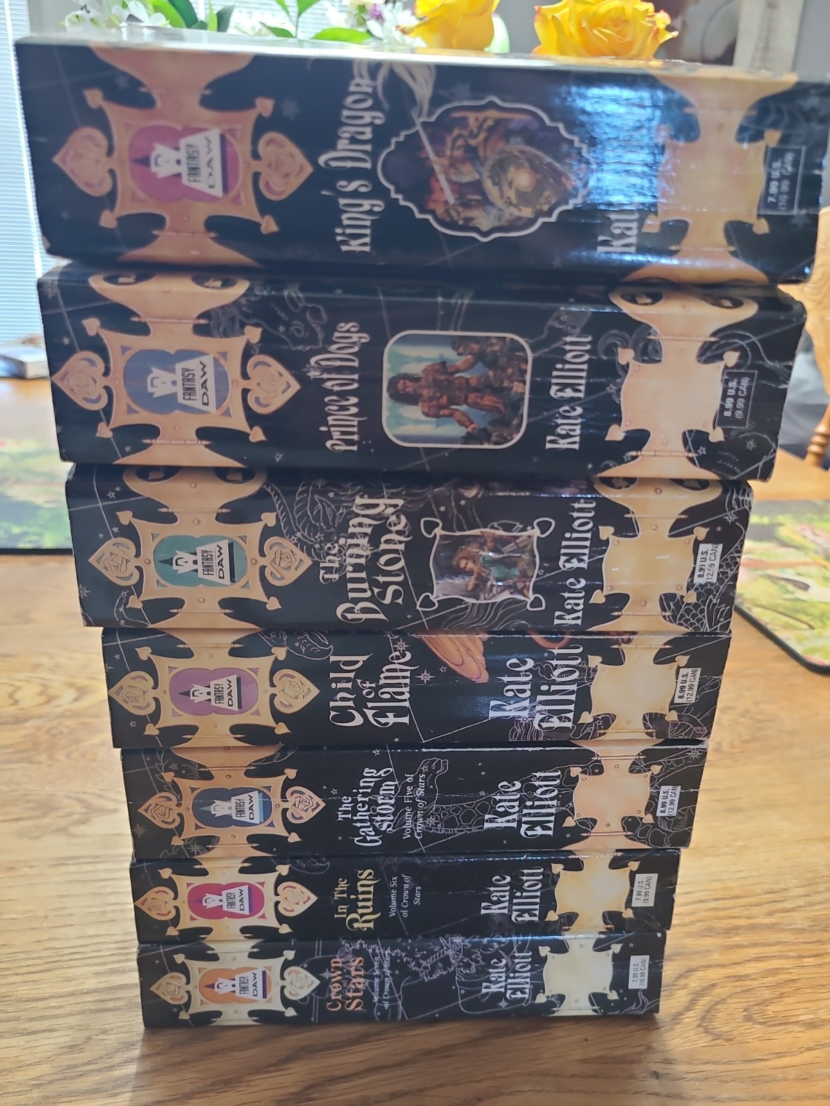 Crown of Stars Series By Kate Elliott Complete Set 7 Paperback Book Lot 1-7