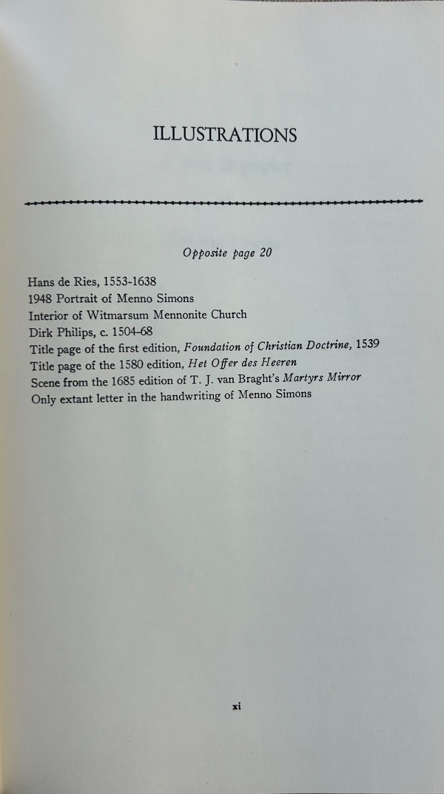 The Complete Writings of Menno Simons c. 1496-1561, Verduin, Wenger, Bender, HC