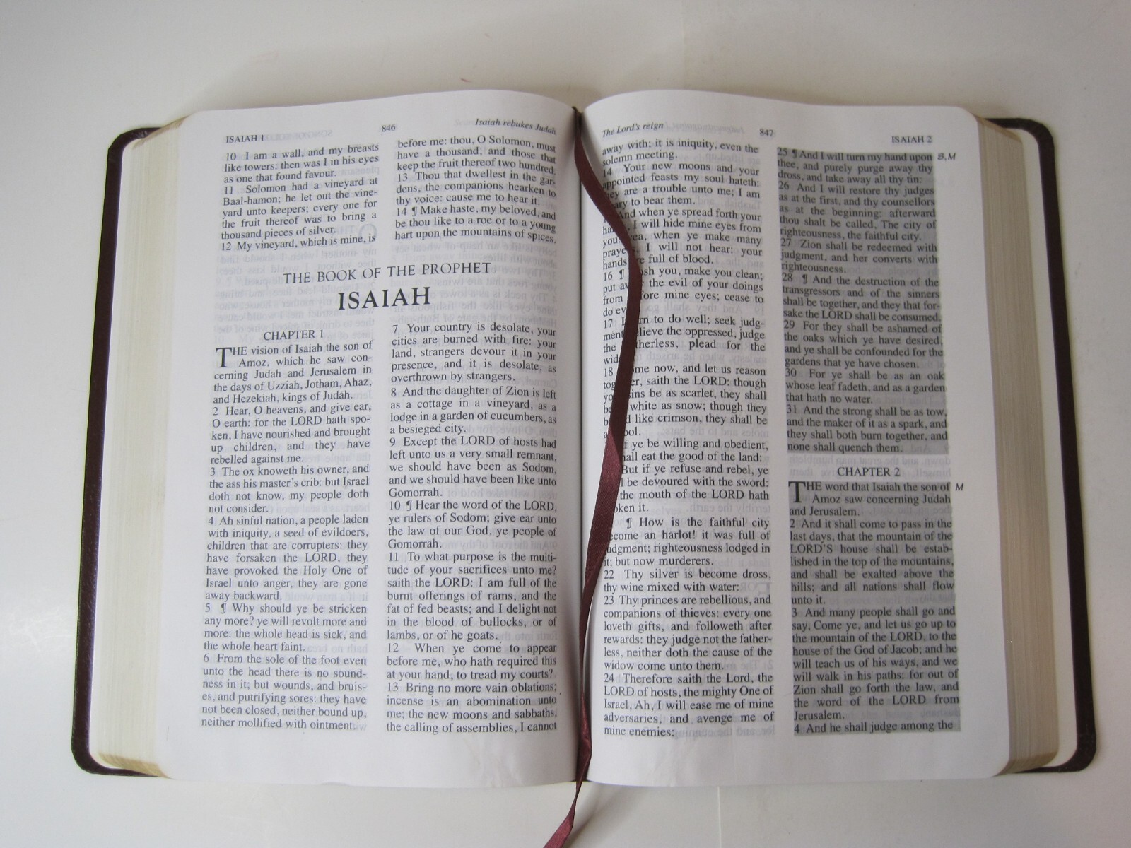 Jack Van Impe Prophecy Bible KJV Limited Special Edition Red Letter Ed. Burgandy