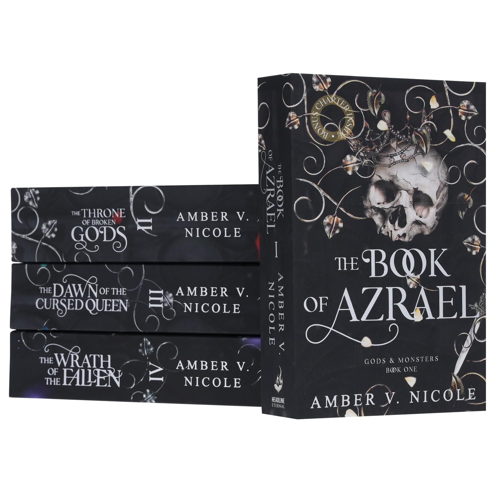 Gods & Monsters Series by Amber V. Nicole 4 Books Set – Fic – PB