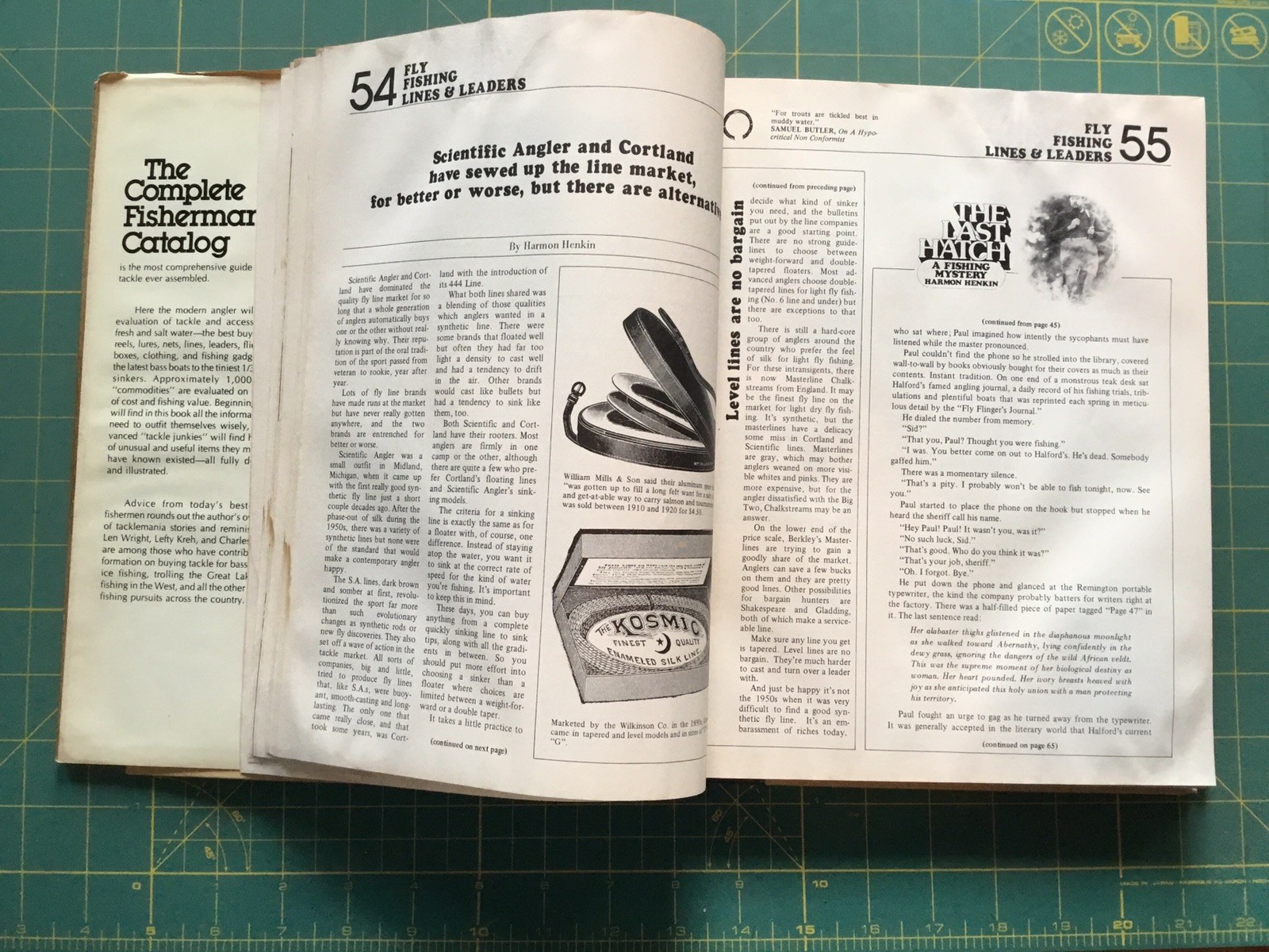 1977 The Complete Fisherman’s Catalog, 464Pages Book Many Pictures