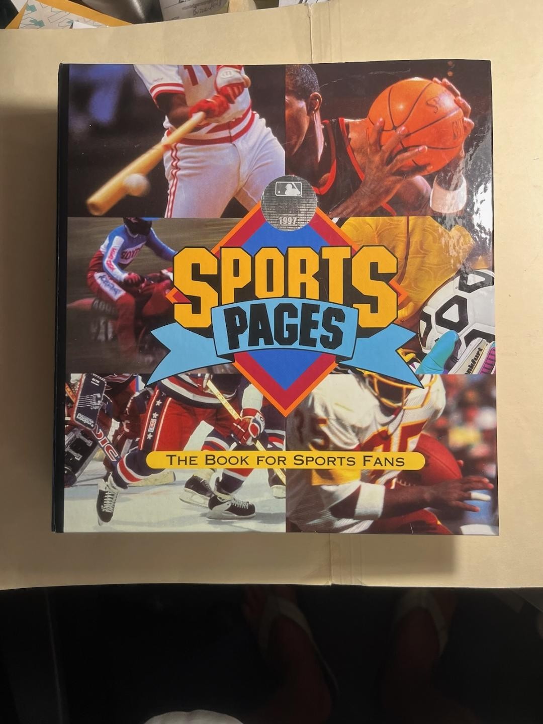 “Sports Pages: The Book For Sports Fans” Collector’s Hardcover Binder