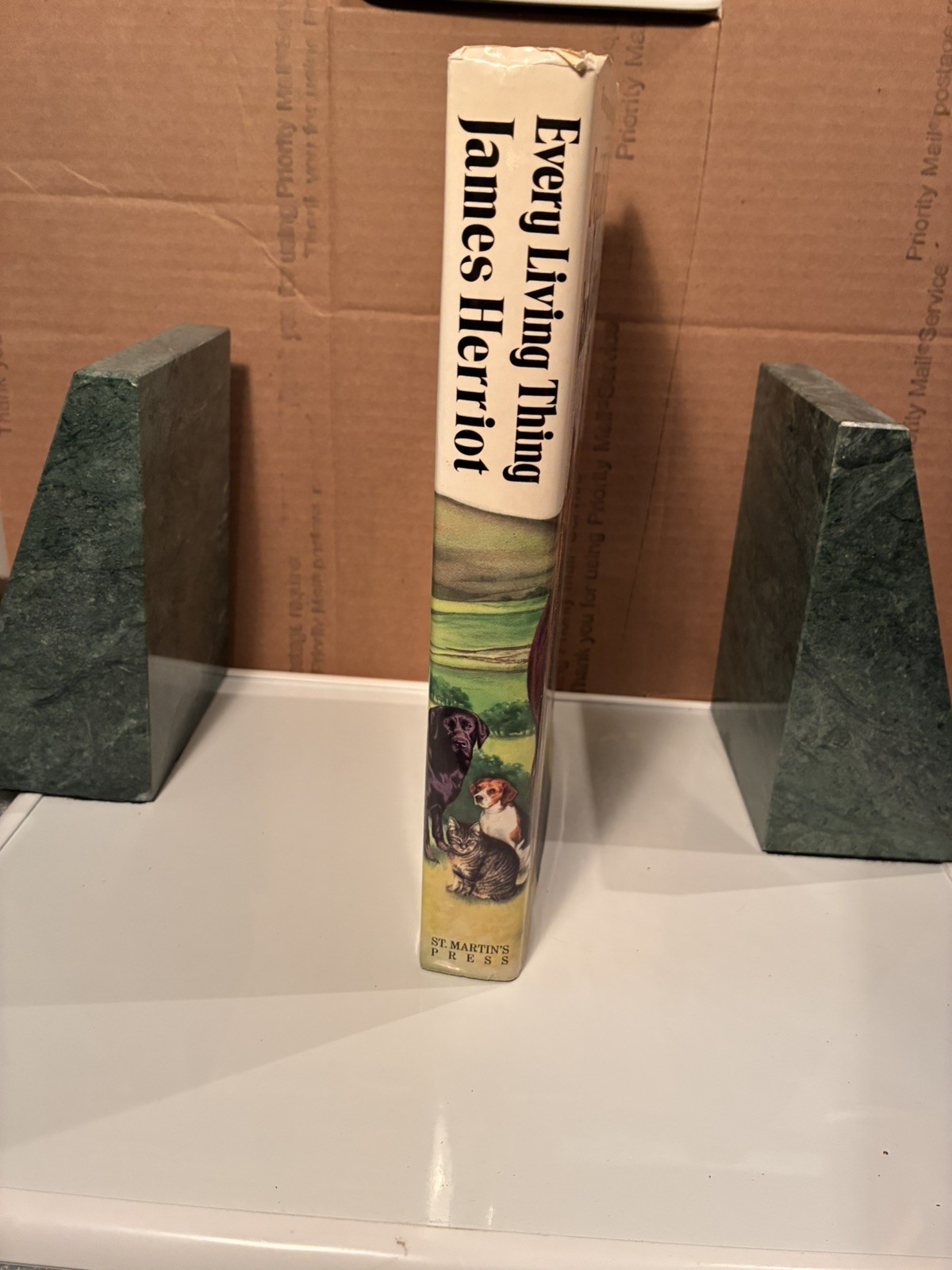 Lot of 3 James Herriot Hardcover Books All Things Wise Lord God Made Them
