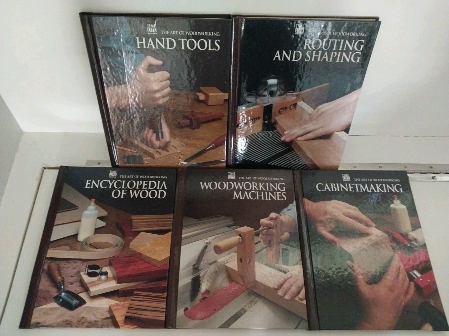 Time Life Books The Art of Woodworking Set of 5 Volumes HC, Ring Binding, VG