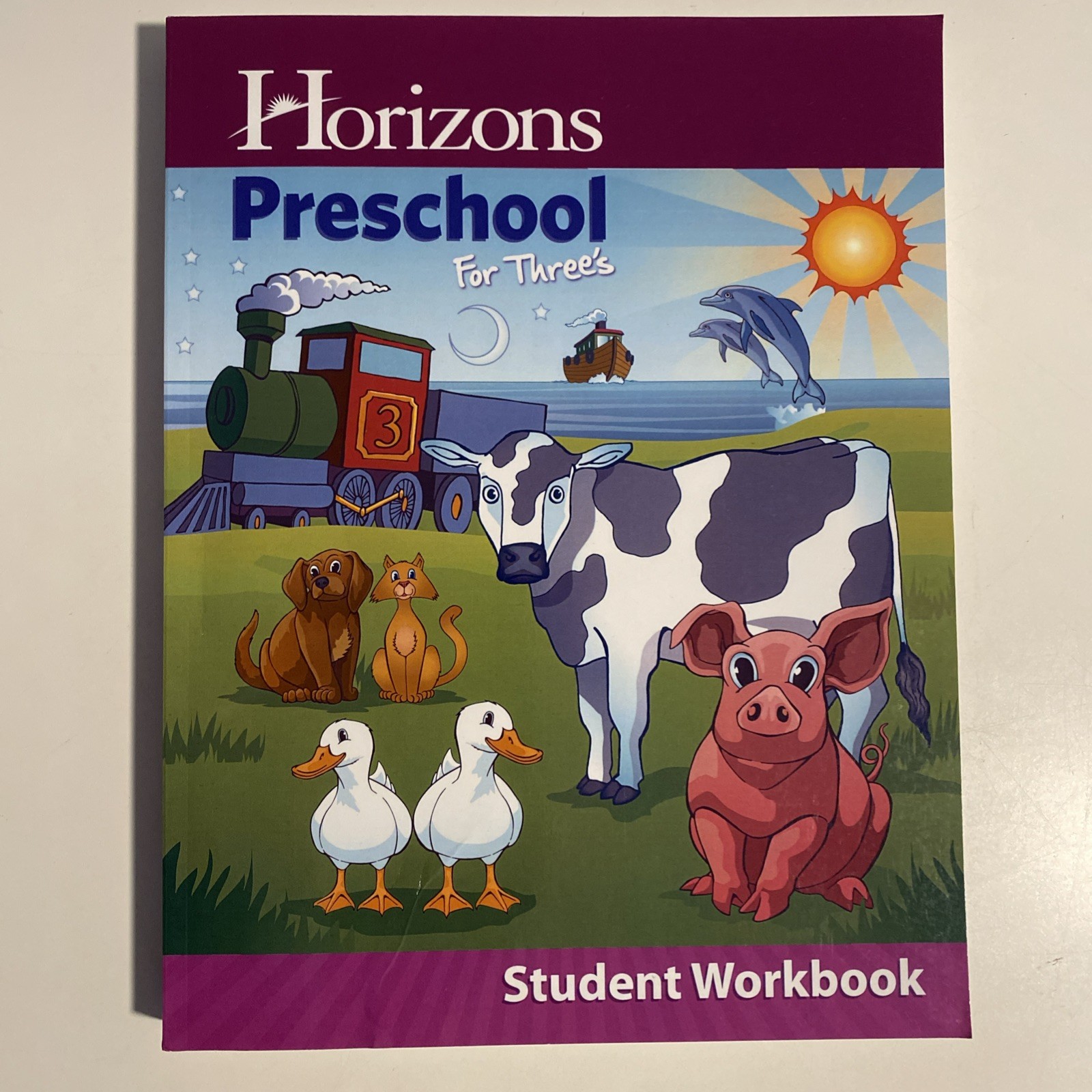 Horizons-Preschool For Threes Student Workbook, Clean Pages