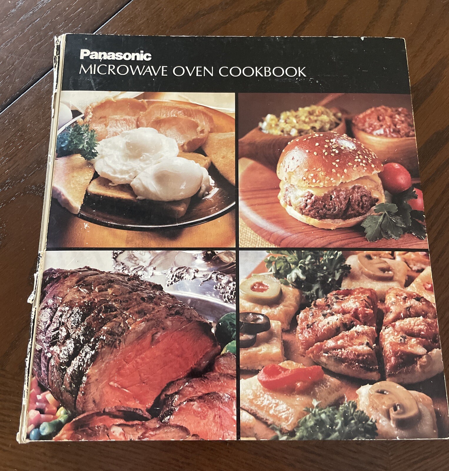 Vintage Panasonic Microwave Oven Cookbook 1974 recipes color pictures 138 pages