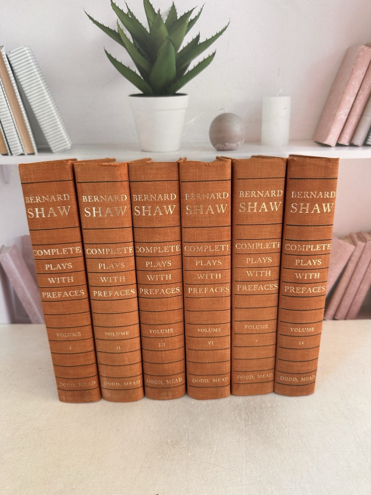 George Bernard Shaw Complete Plays with Prefaces 6 VOLUMES