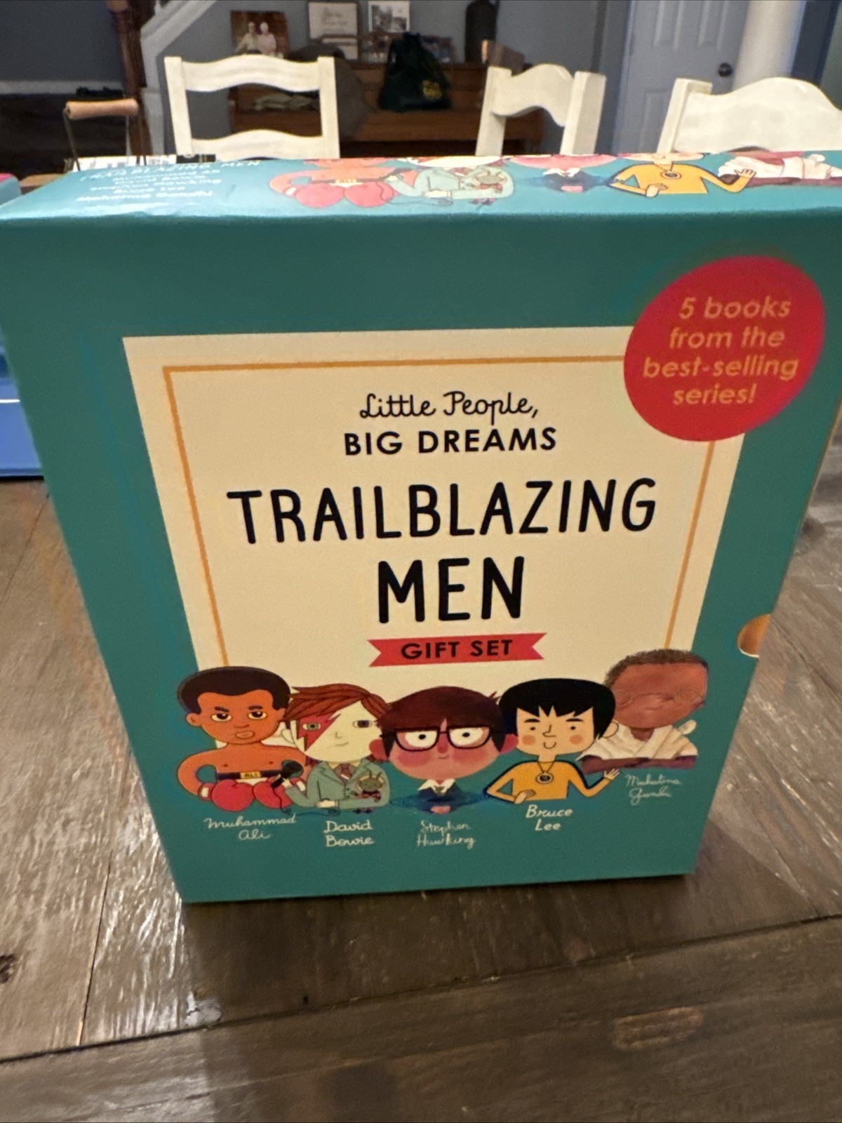 Little People, Big Dreams Trailblazing Men 4 Books Collection Box Gift Set