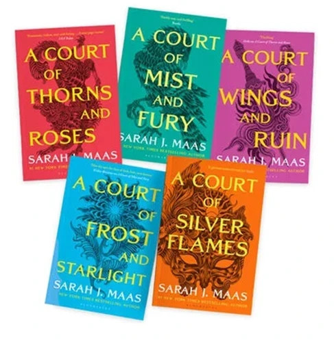 Sarah J. Maas 5 Books Collection Set A Court of Thorns and Roses Series