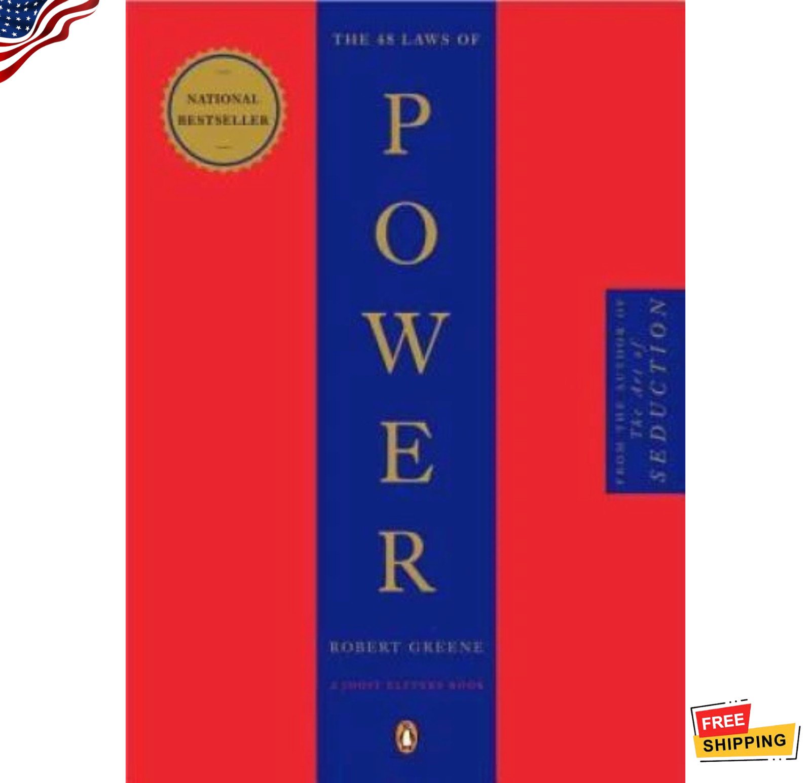 48 Laws of Power Robert Greene Book Paperback NEW | Self Help Success Strategy