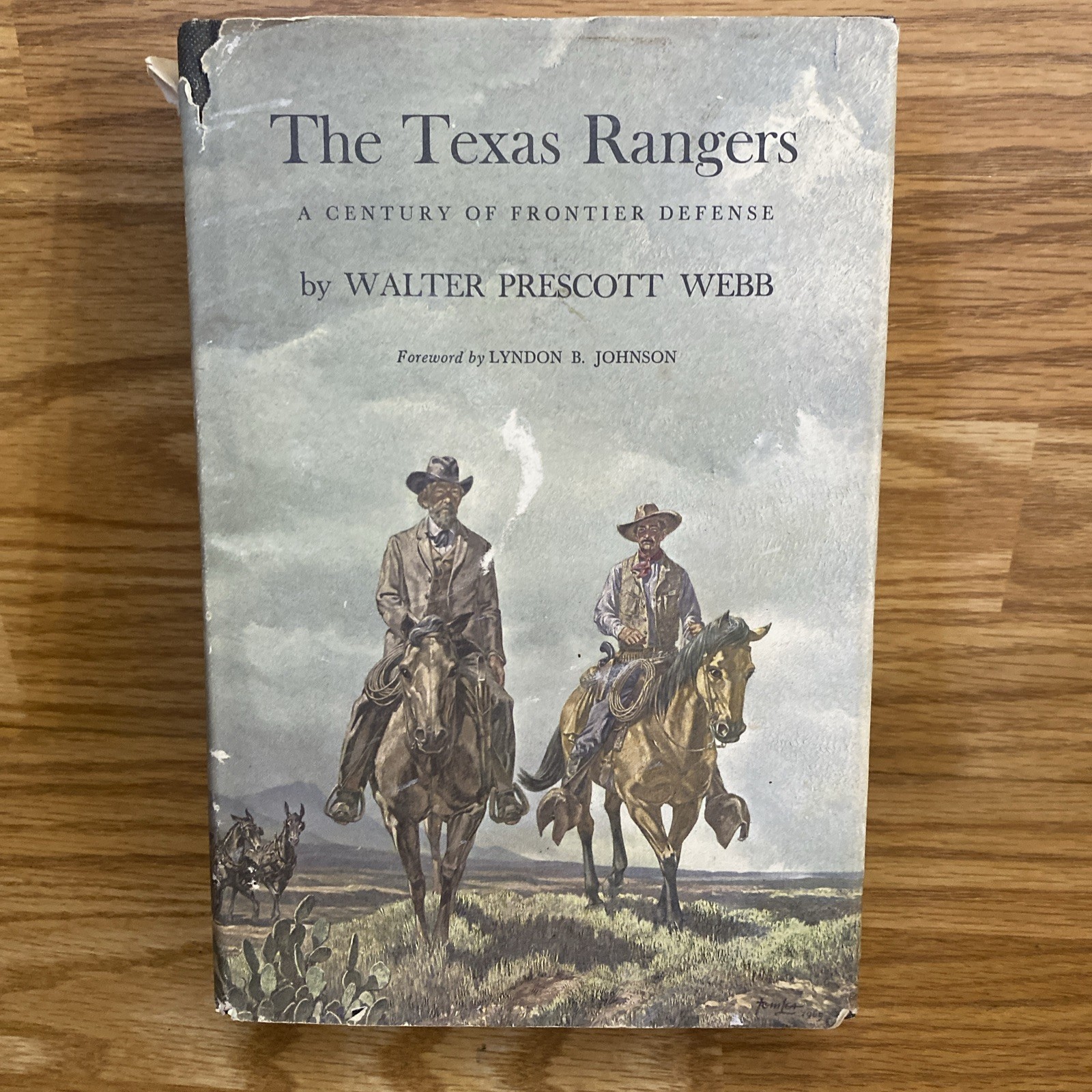 The Texas Rangers A Century of Frontier Defense Walter Prescott Webb 1987 HC