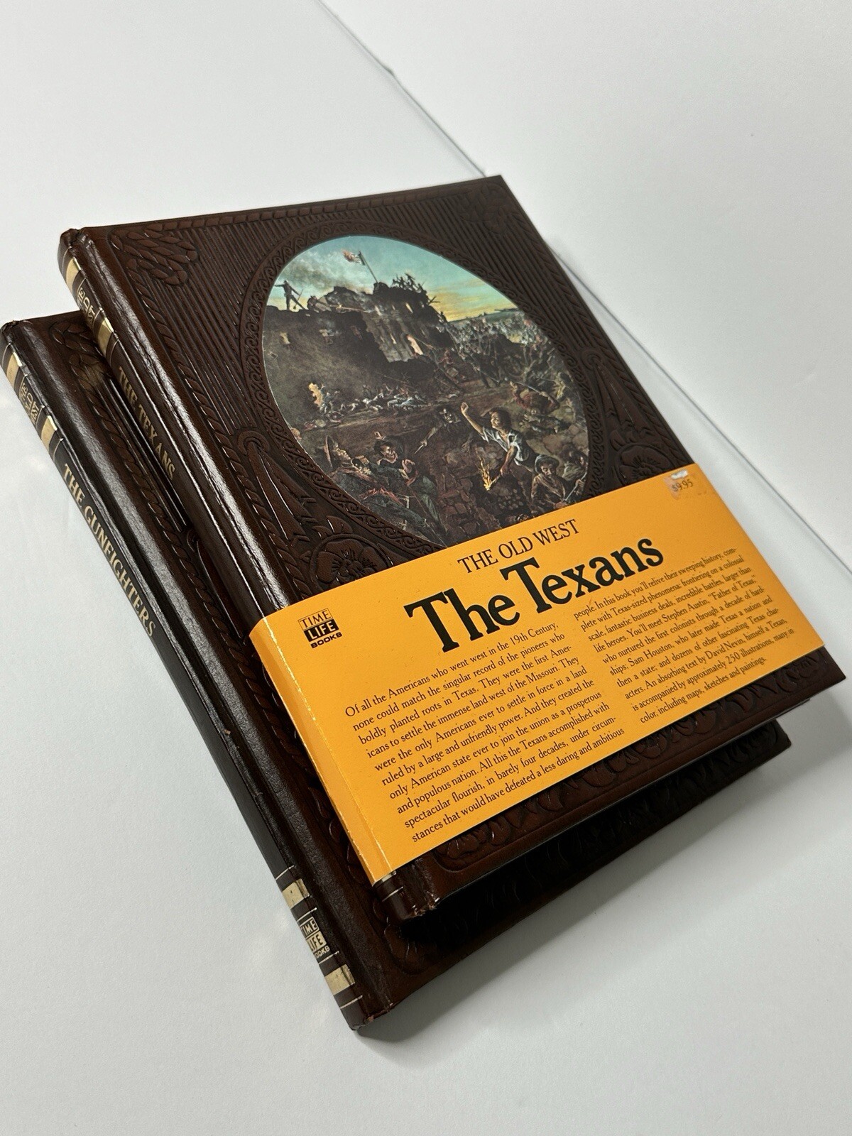 The Texans, The Gunfighter’s Time Life Books Old West Series Faux Leather Bound