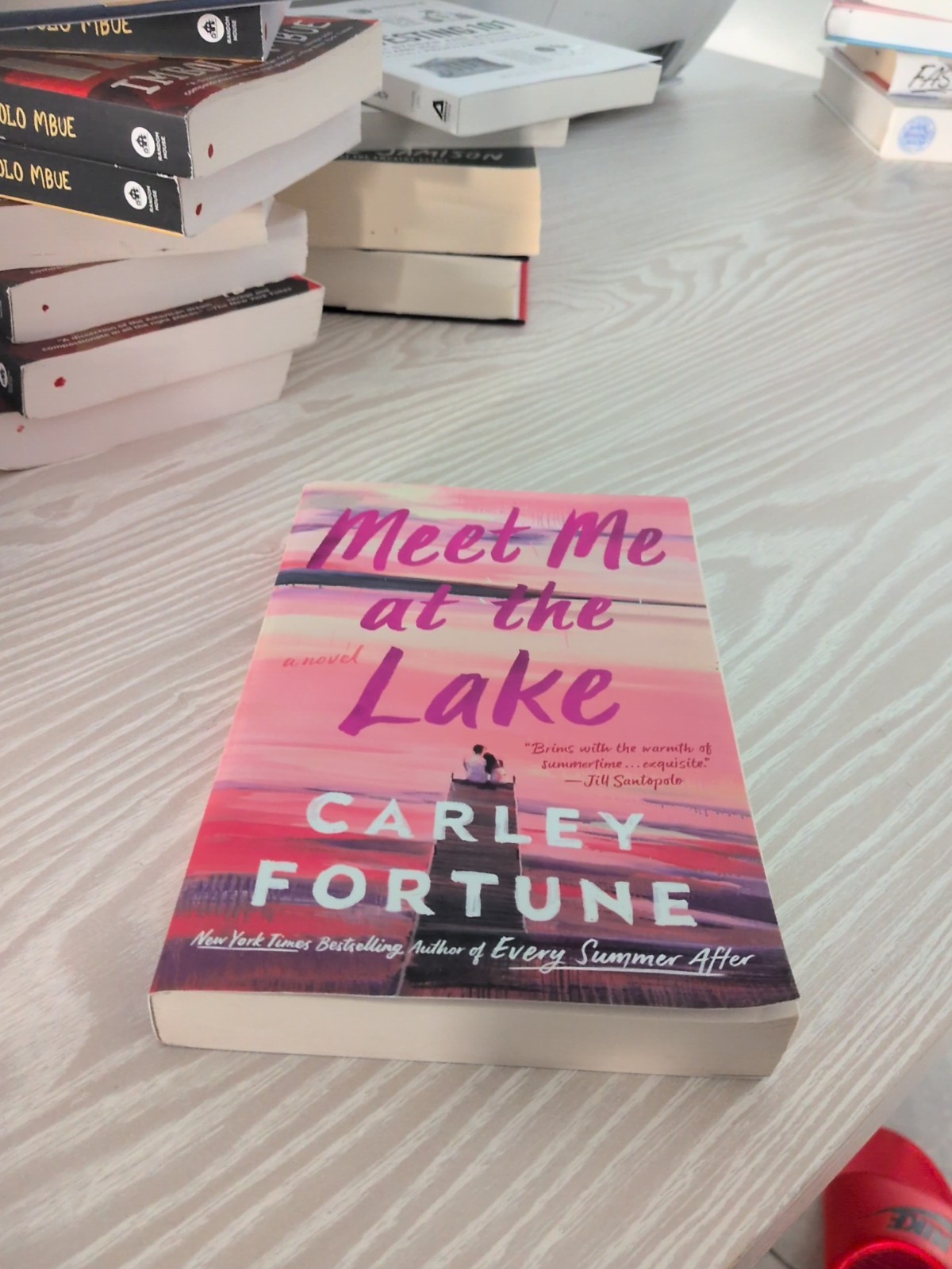 Meet Me at the Lake by Carley Fortune Trade Paperback Exclusive Edition Penguin