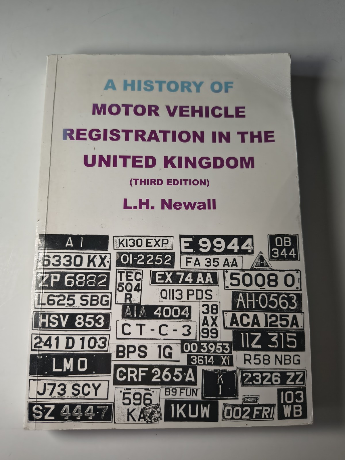 A History of Motor Vehicle Registration in the United Kingdom