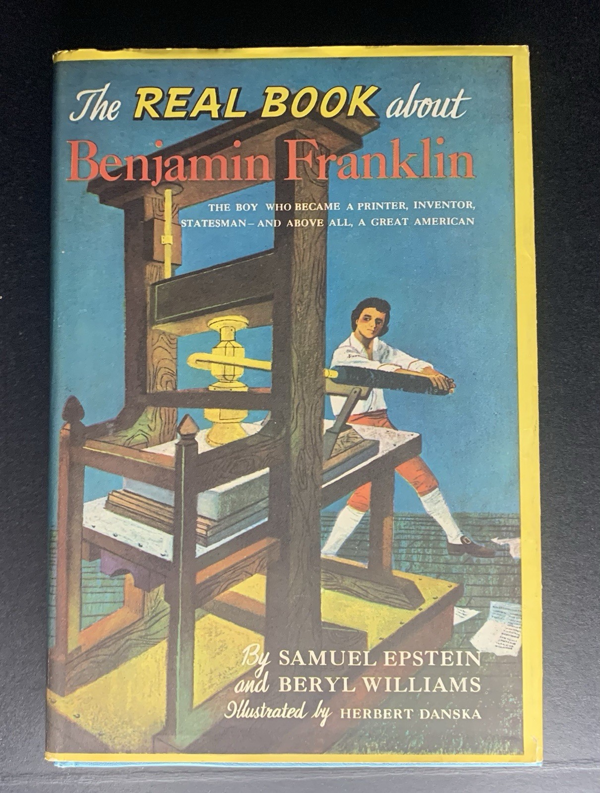 Vintage 1950s “The Real Book About…” Nonfiction Children’s Books Lot of 11