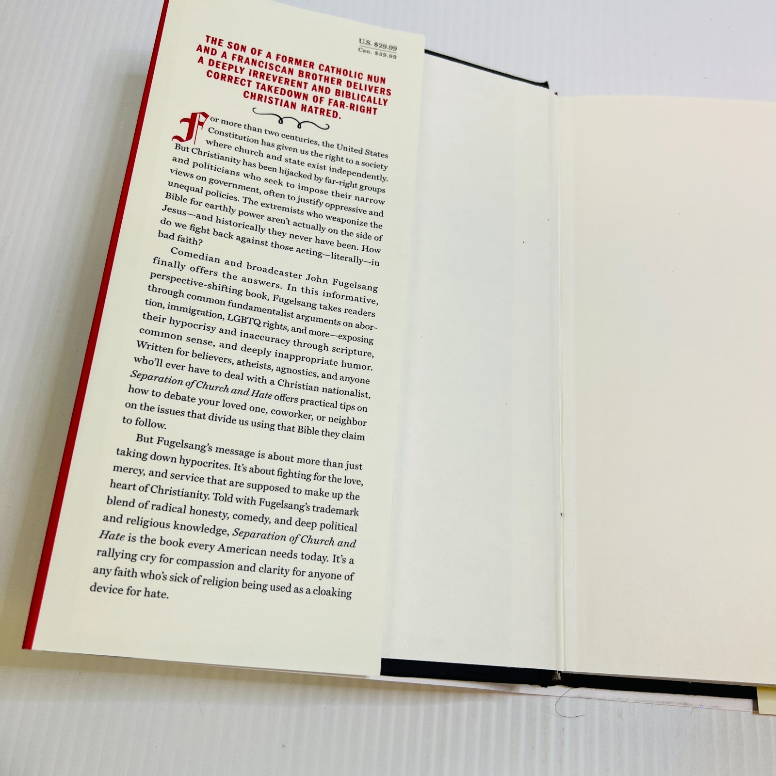 Separation of Church and Hate: A Sane Person’s Guide to Taking Back the Bible