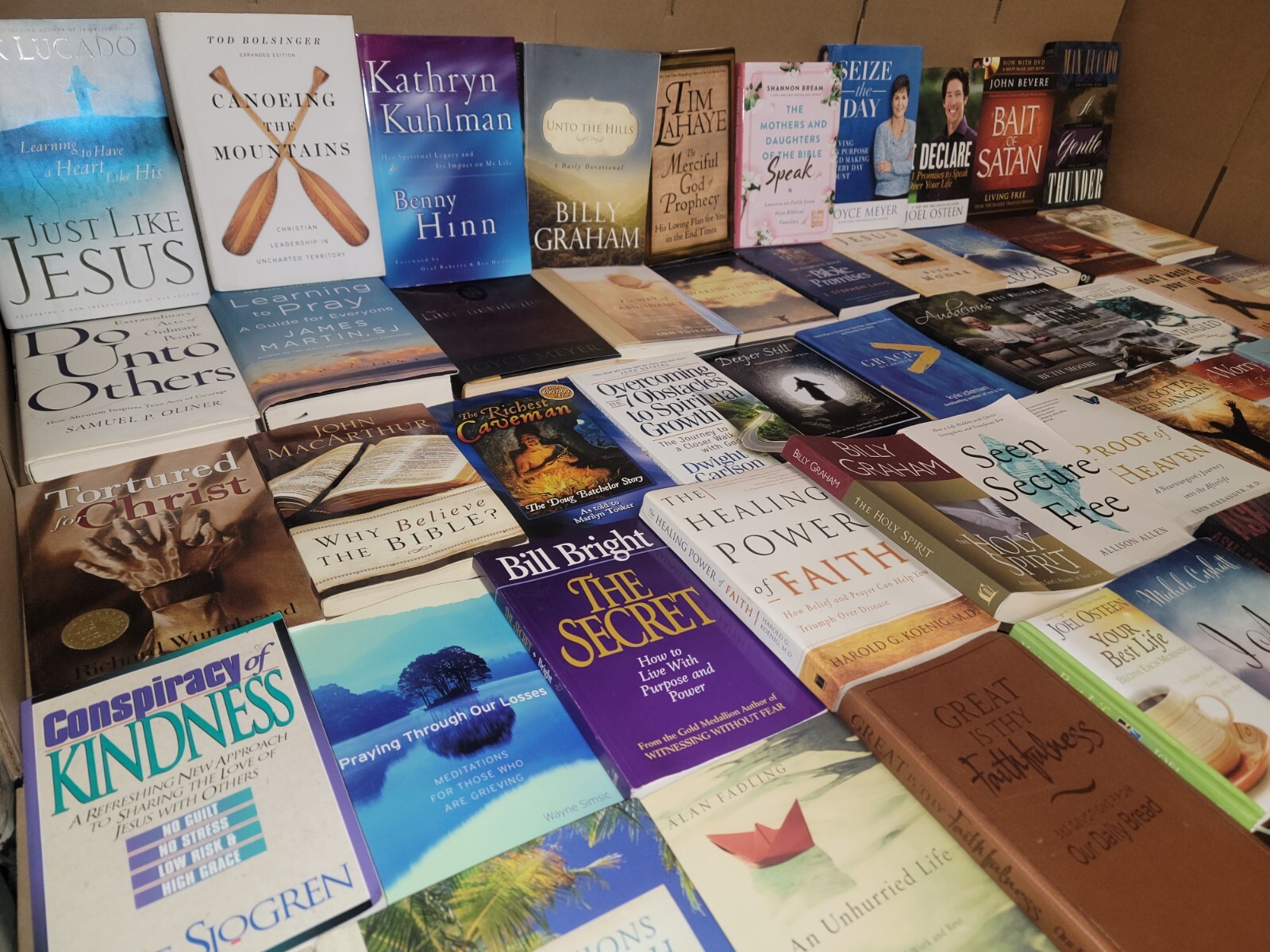 Lot of 20 Christian Prayer Bible Jesus Christ Stories Religion Book RANDOM*MIX