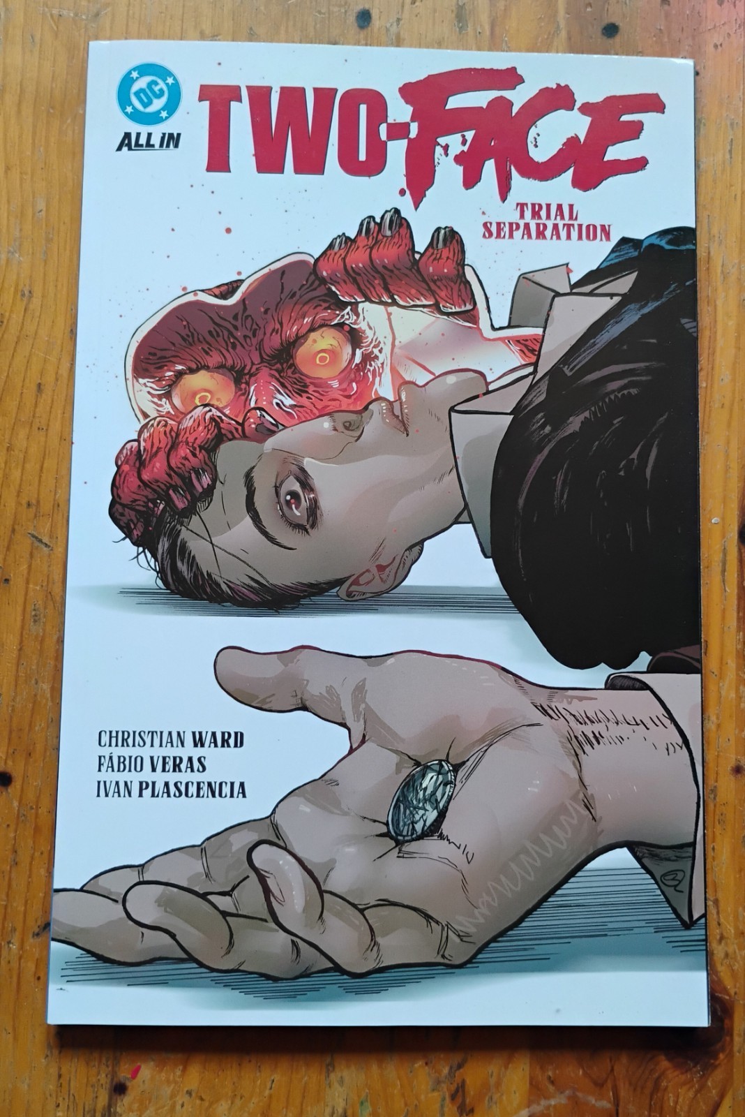 DC All In Two-Face Trial Separation Christian Ward PB 2025