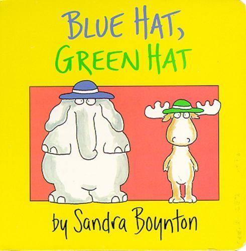 Blue Hat, Green Hat – 9780671493202, board book, Sandra Boynton