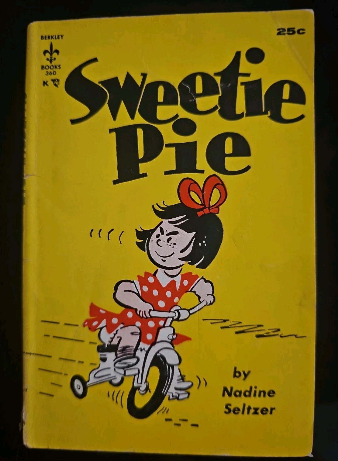 Vintage Sweetie Pie Paperback Book 1955 Comics Nadine Seltzer Berkley Edition
