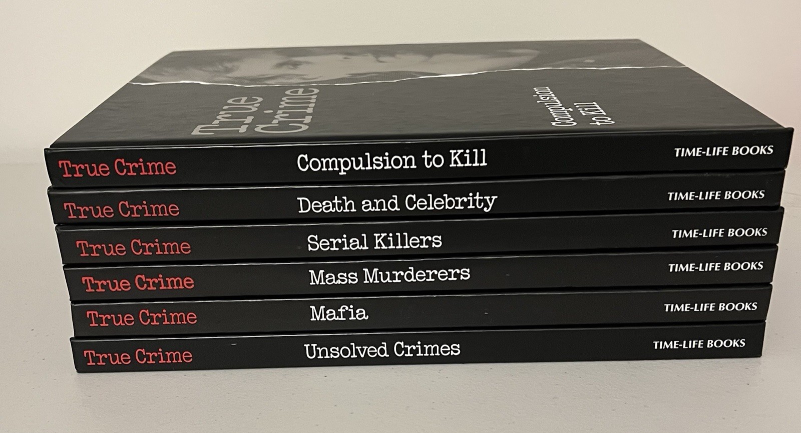 Time Life True Crime Series 1990’s Hardcover 6 Book Lot Serial Killers
