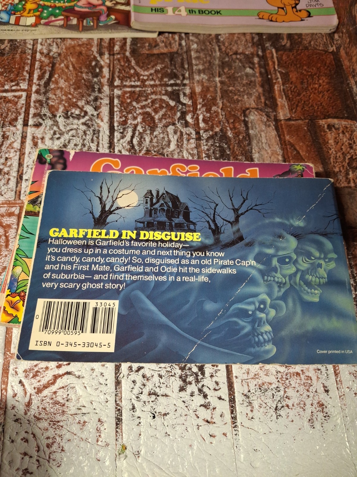 Lot Of 9 Garfield by Jim Davis Books – Vintage 1985 To 1989
