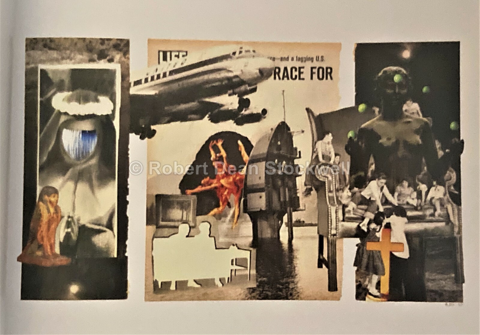 Robert Dean Stockwell: The Spagyric Eye [LTE ED Hardcover Book of Collages]