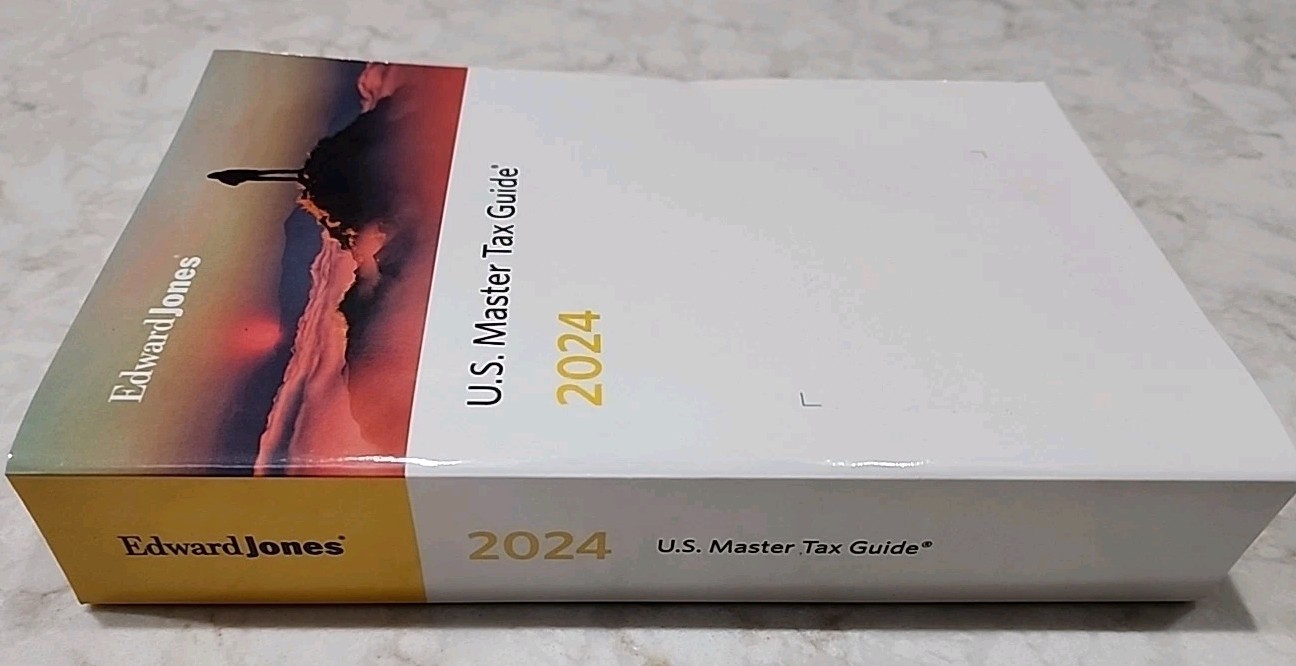 2024 U.S. Master Tax Guide Wolters Kluwer Edward Jones Book