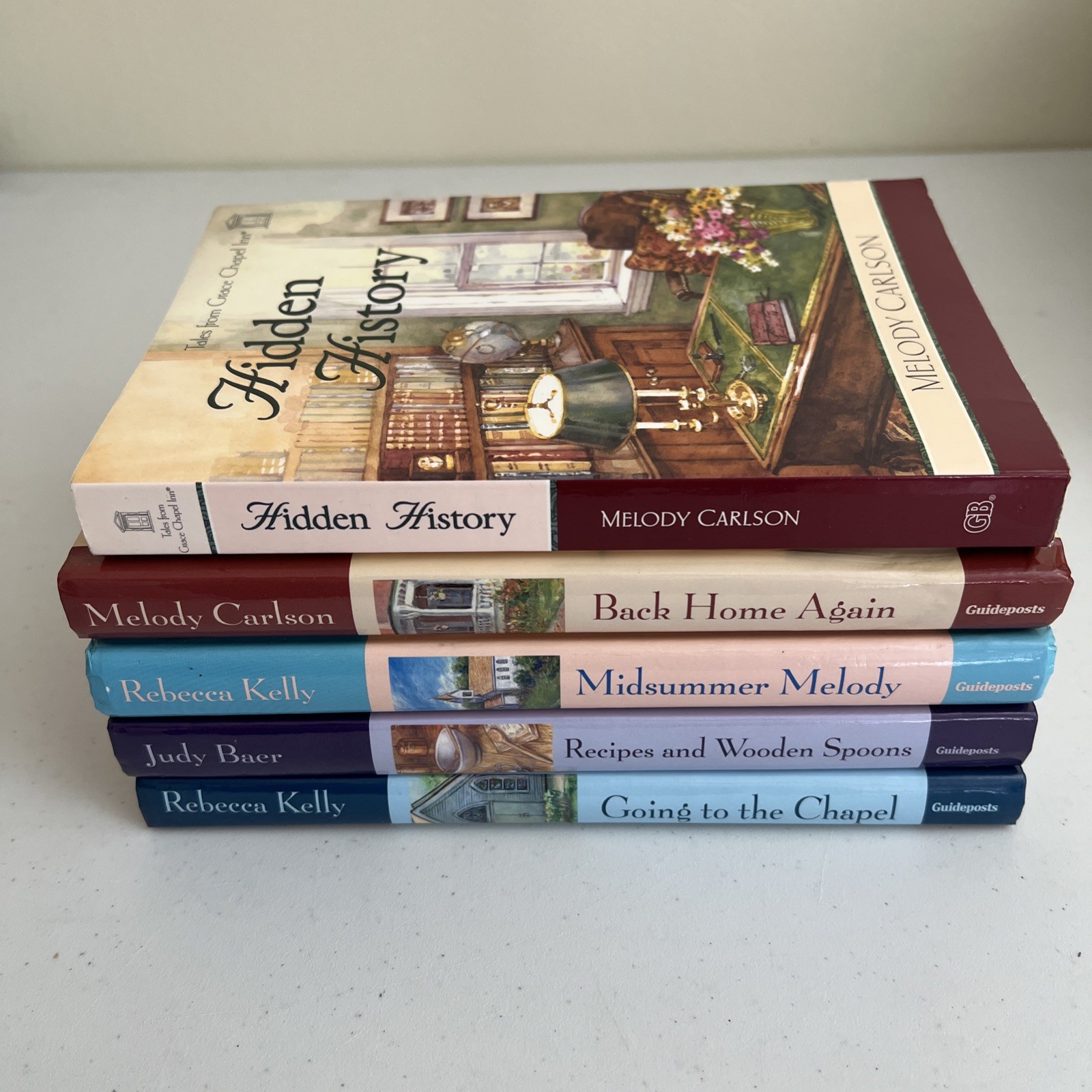 5 Books : Tales from Grace Chapel Inn Ser Hidden History, Back Home by M Carlson