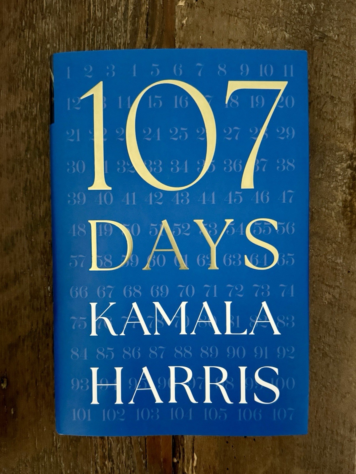 Kamala Harris Vice President SIGNED Hardcover Book 107 Days AUTOGRAPHED