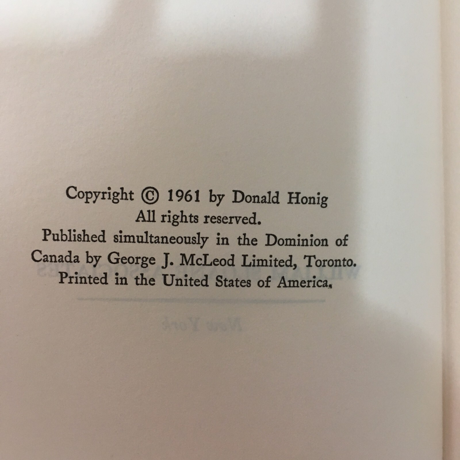 Civil War: Walk Like A Man by Donald Honig 1961 First Edition/Hardcover DJ