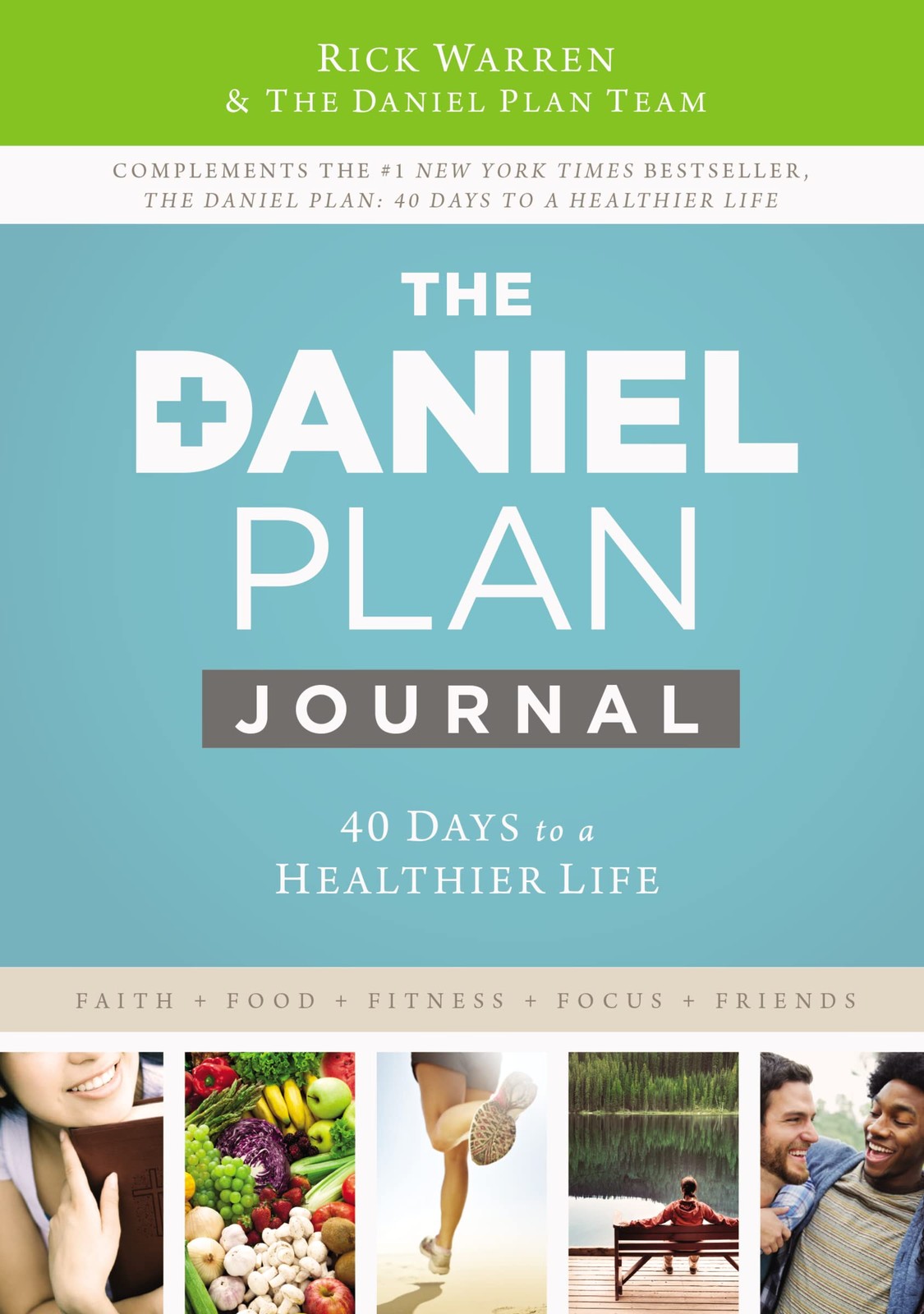 The Daniel Plan Journal: 40 Days to a Healthier Life – hardcover Warren, Ric…