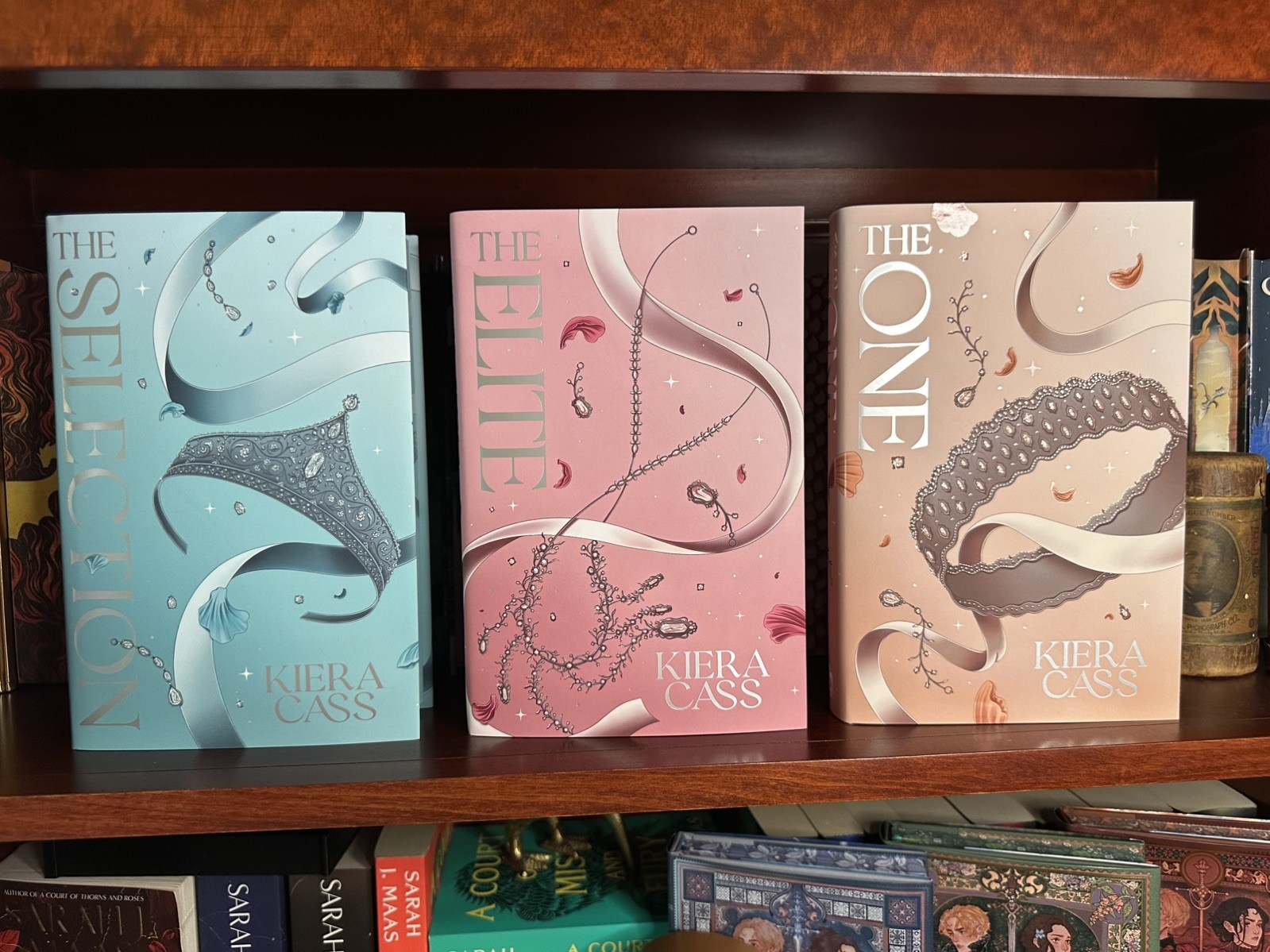 !!SIGNED!! FairyLoot The Selection, The Elite, The One Set by Kiera Cass