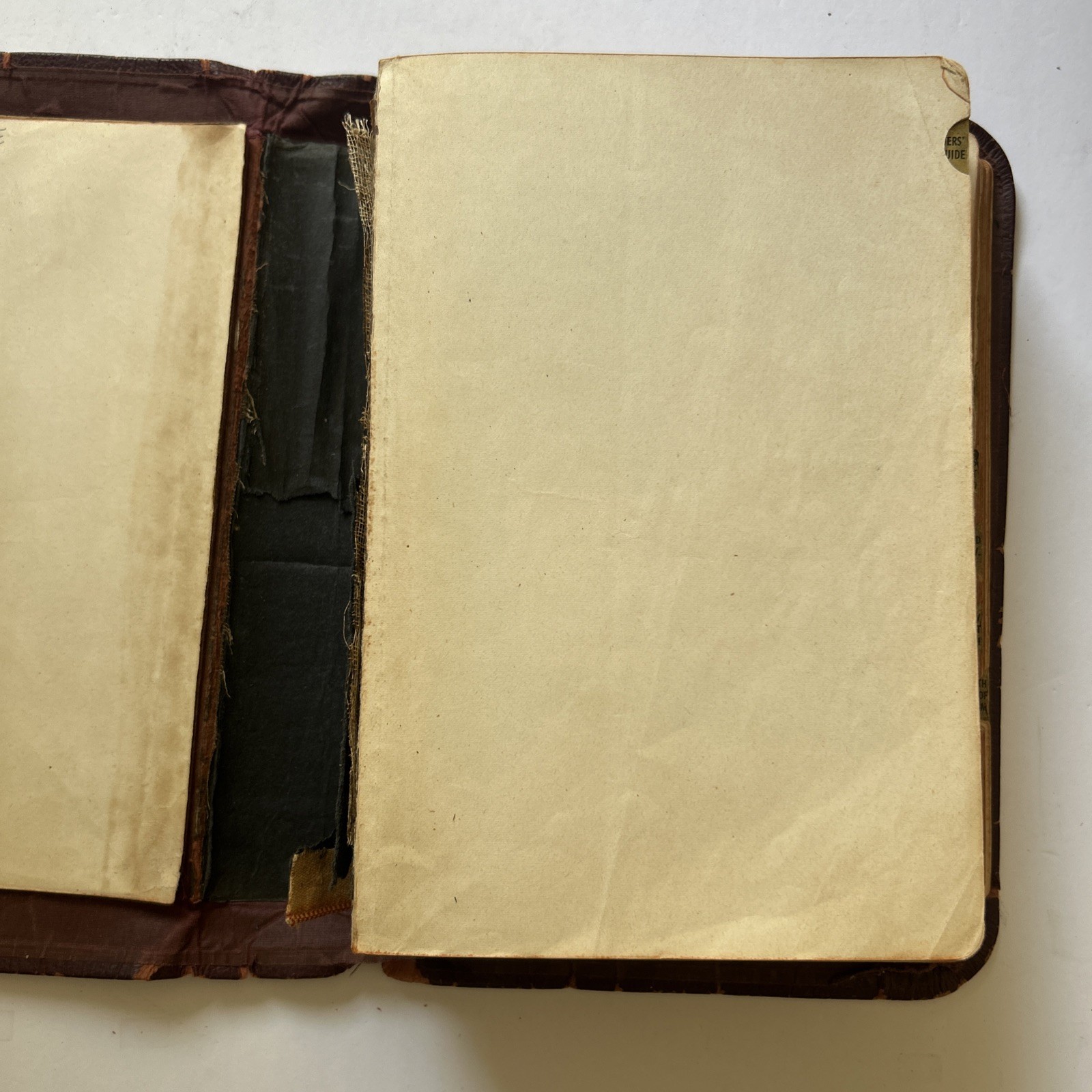 Vintage 1952 Holy Bible Red Letter The Spencer Press Great Aged Look