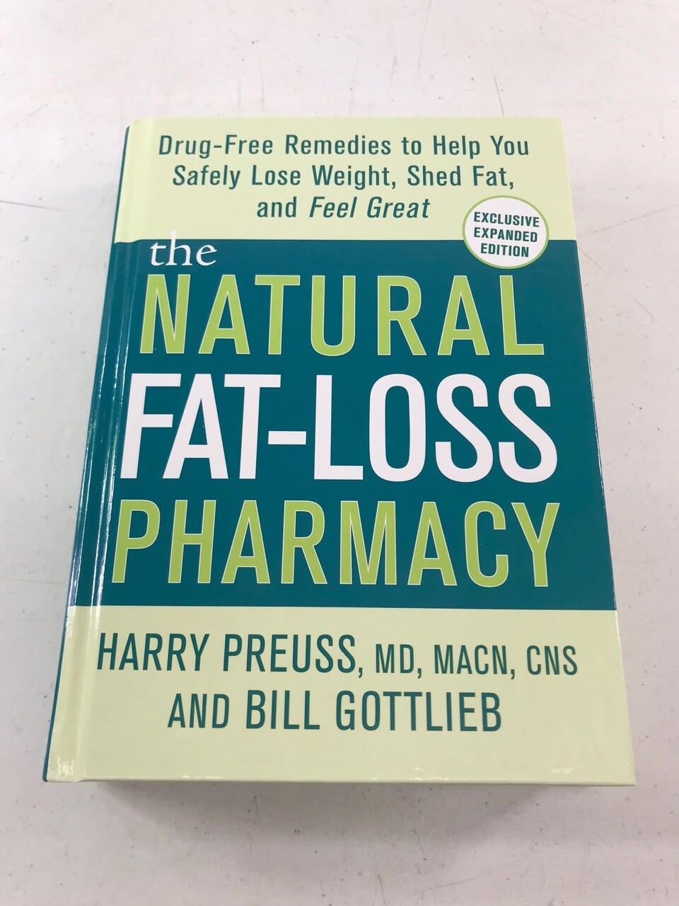 The Natural Fat-Loss Pharmacy, Harry Preuss, Hardcover, 367 Pages