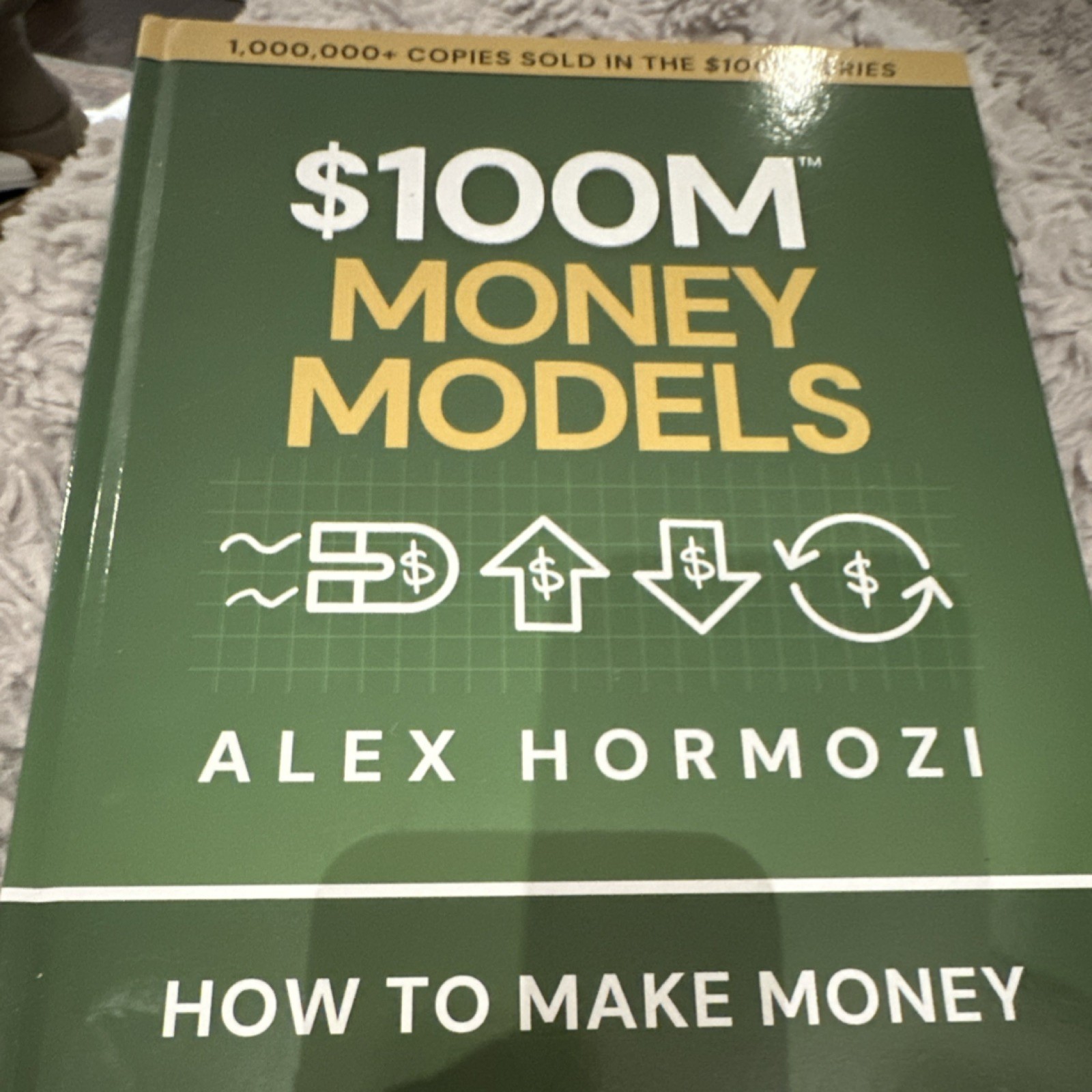 Alex Hormozi $100M Money Models Hardcover Business Money Nonfiction