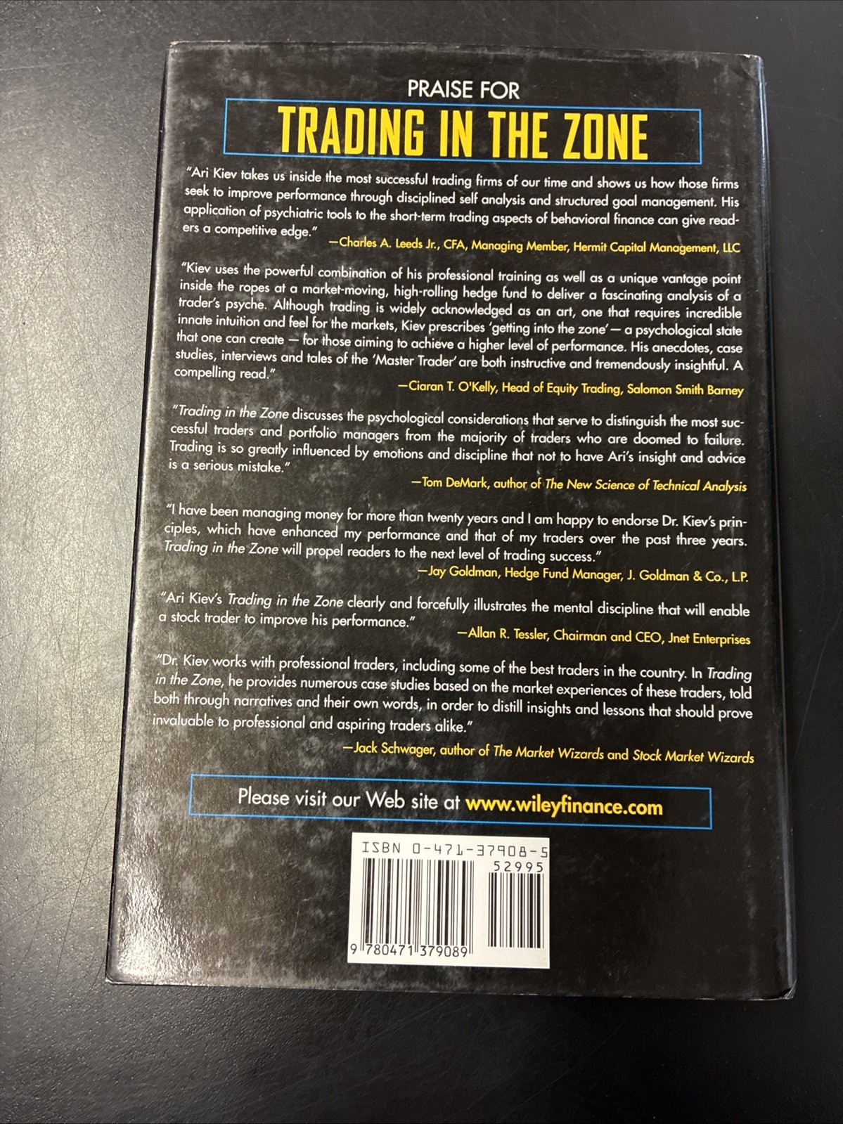 Trading in the Zone Maximizing Performance with Focus and Discipline Ari Kiev