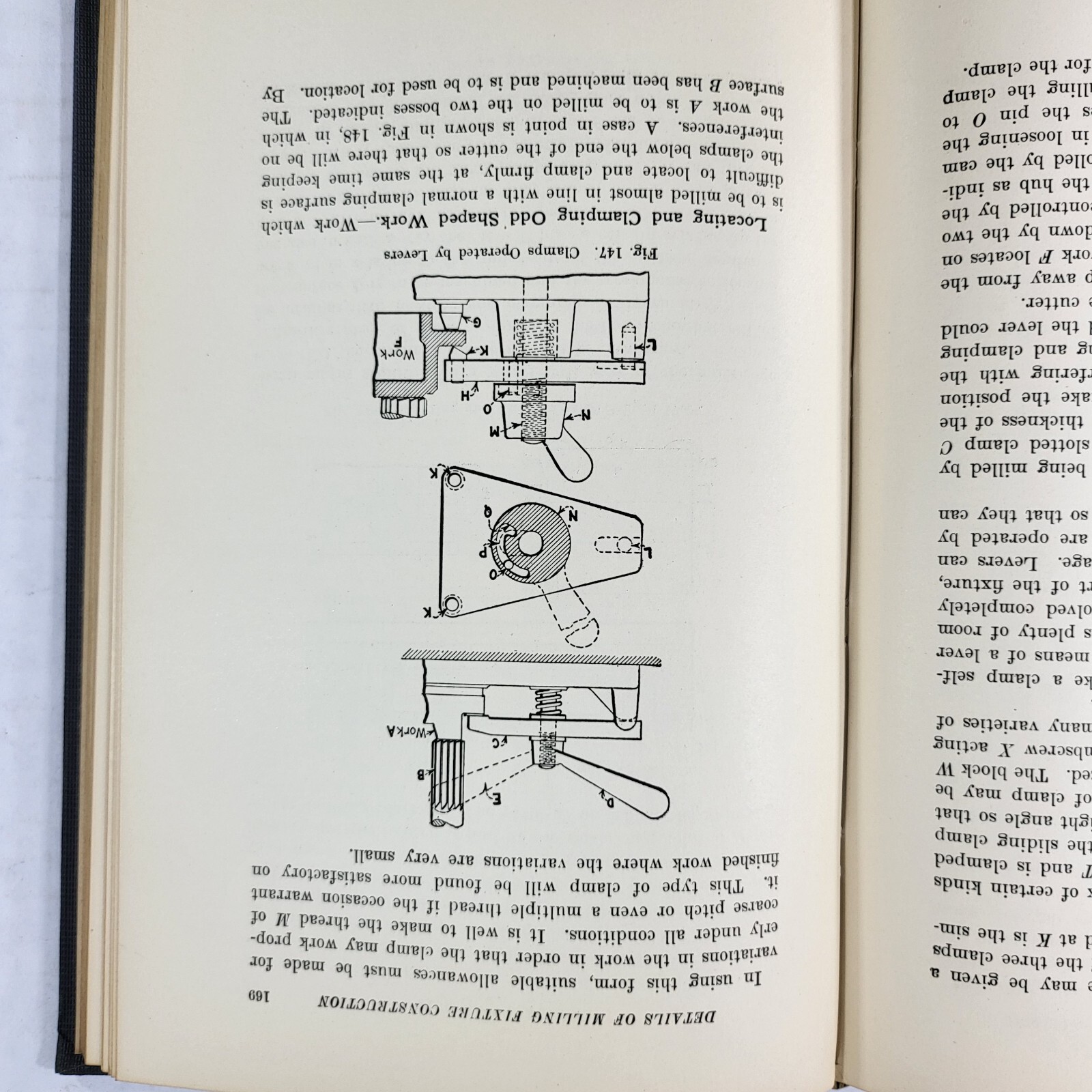 1922 Tool Engineering Jigs & Fixtures by Gowd & Curtis 1st Edition