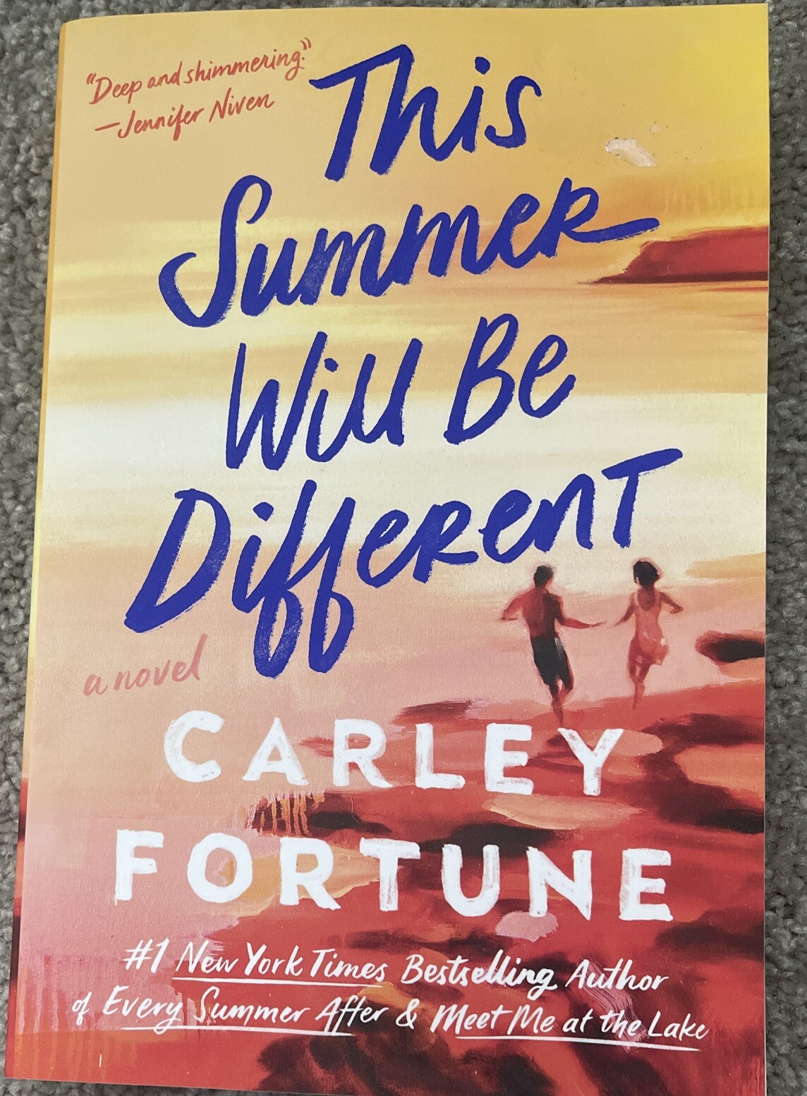 This Summer Will Be Different by Carley Fortune (Trade Paperback) **LIKE NEW**