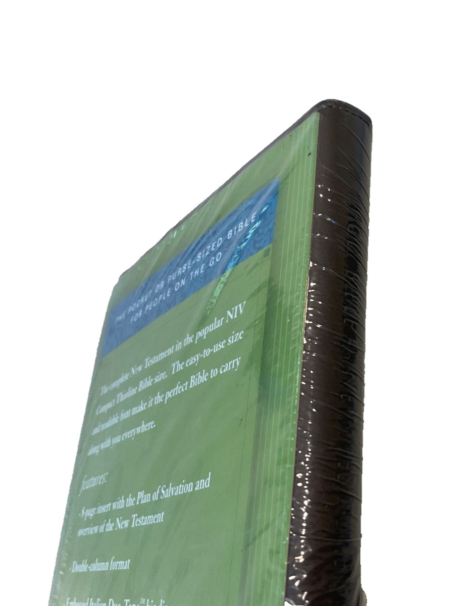 NIV New Testament Compact (Bible) 2005 Chocolate Brown Text 1984