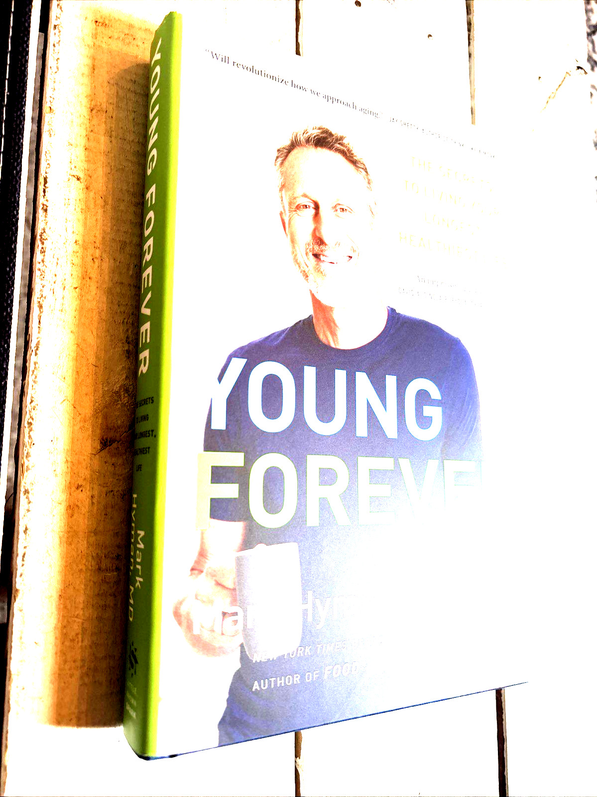 Young Forever SIGNED Dr Mark Hyman Longevity Health Hardcover Autographed