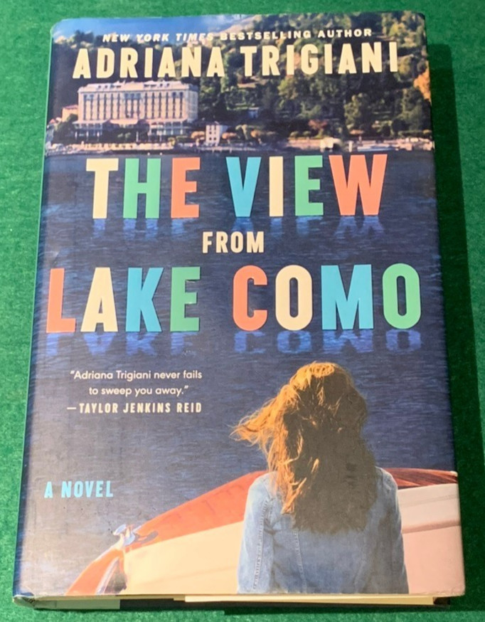 The View From Lake Como by Adriana Trigiani SIGNED 1st/1st HC DJ 2025 Romance
