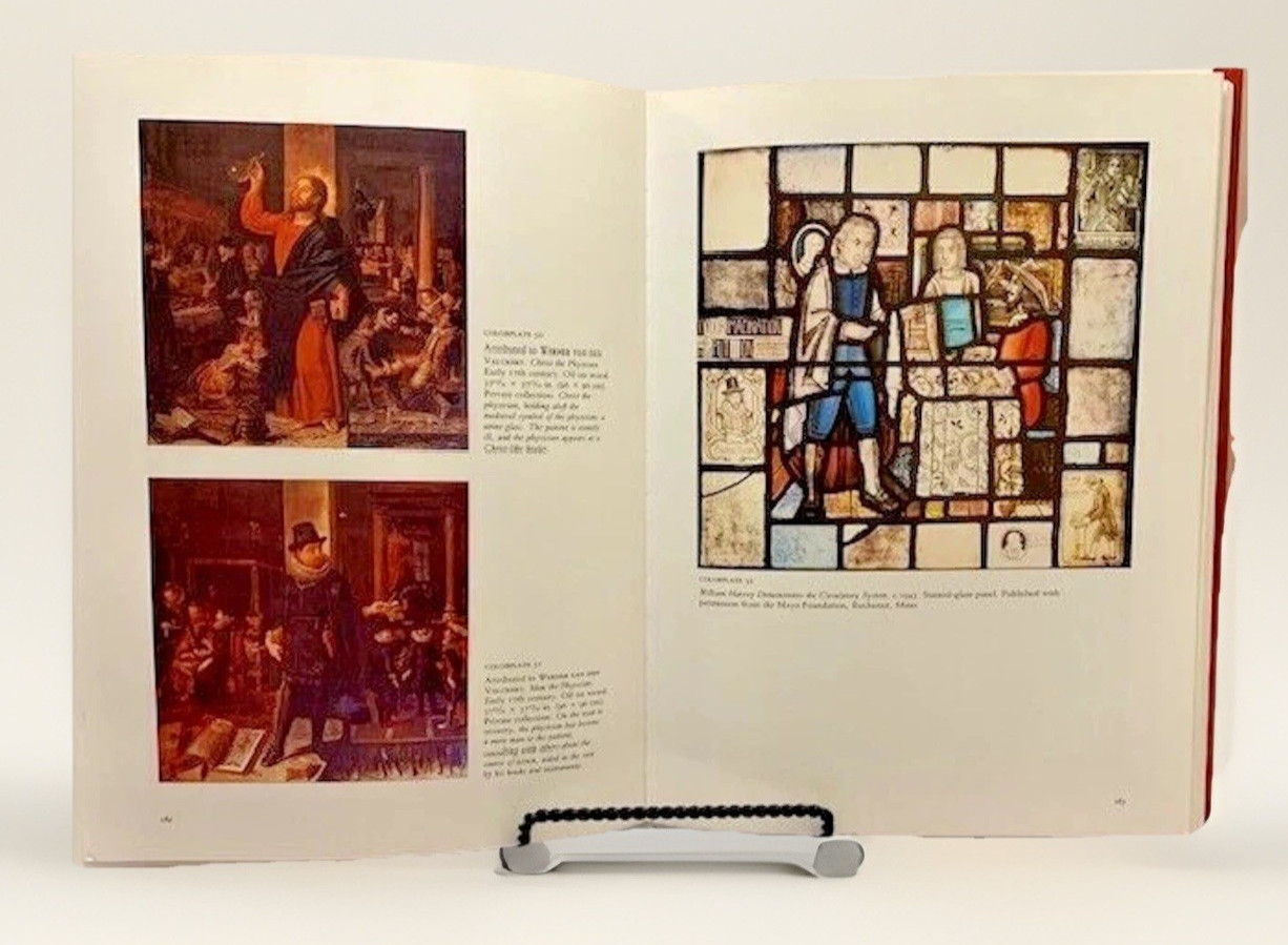 Art Literature Book Large Decor Illustrated Beaux Arts VTG Medicine Treasury MCM