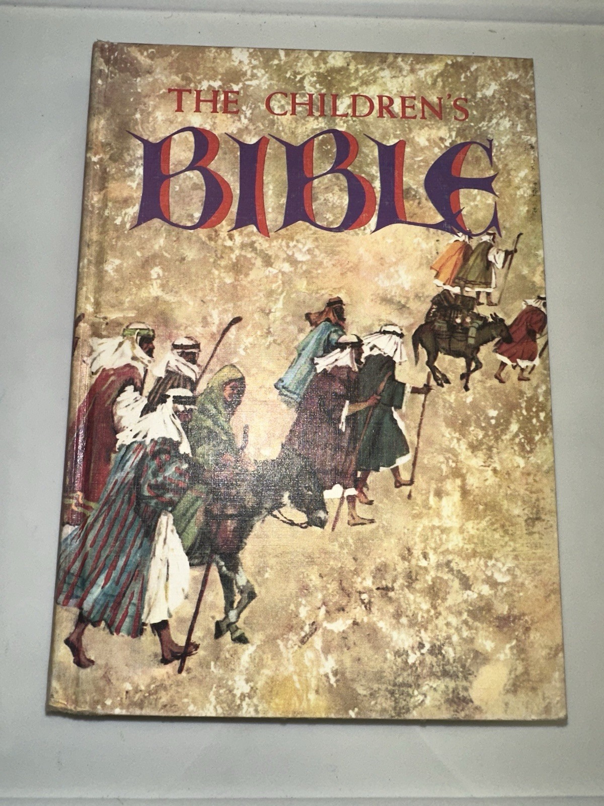 Vintage 1965 The Children’s Bible Book Hardcover God Religion 510 Pages