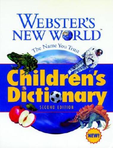 Webster’s New World Children’s Dictionary – Hardcover – GOOD